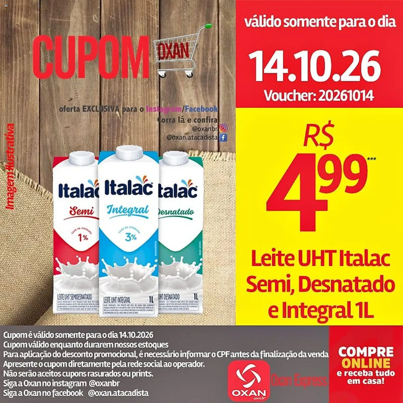 Oxan Atacadista Folheto - válido de 14/10/2026 | Página: 8