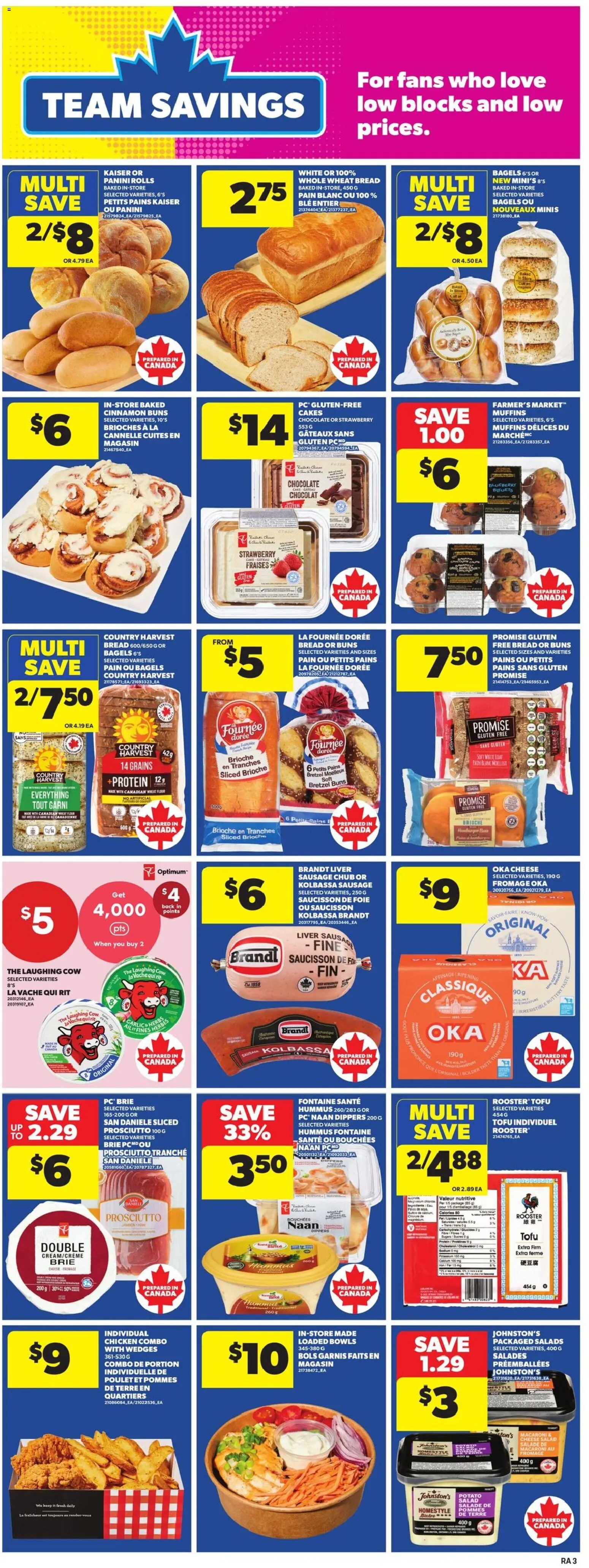 Atlantic Superstore flyer valid from 28.05.2026 | Page: 7 | Products: Salad, Cheese, Bread, Chocolate