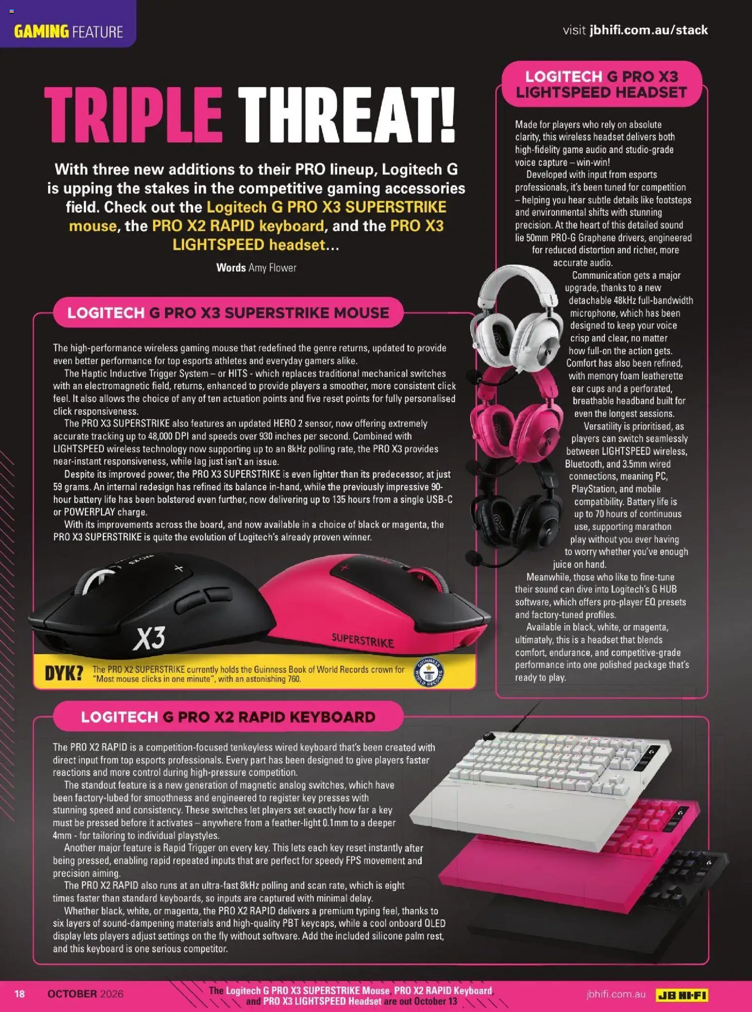 JB Hi-Fi catalogue - valid from 01/10/2026 | Page: 94 | Products: Headband, Mouse, Audio, Foam