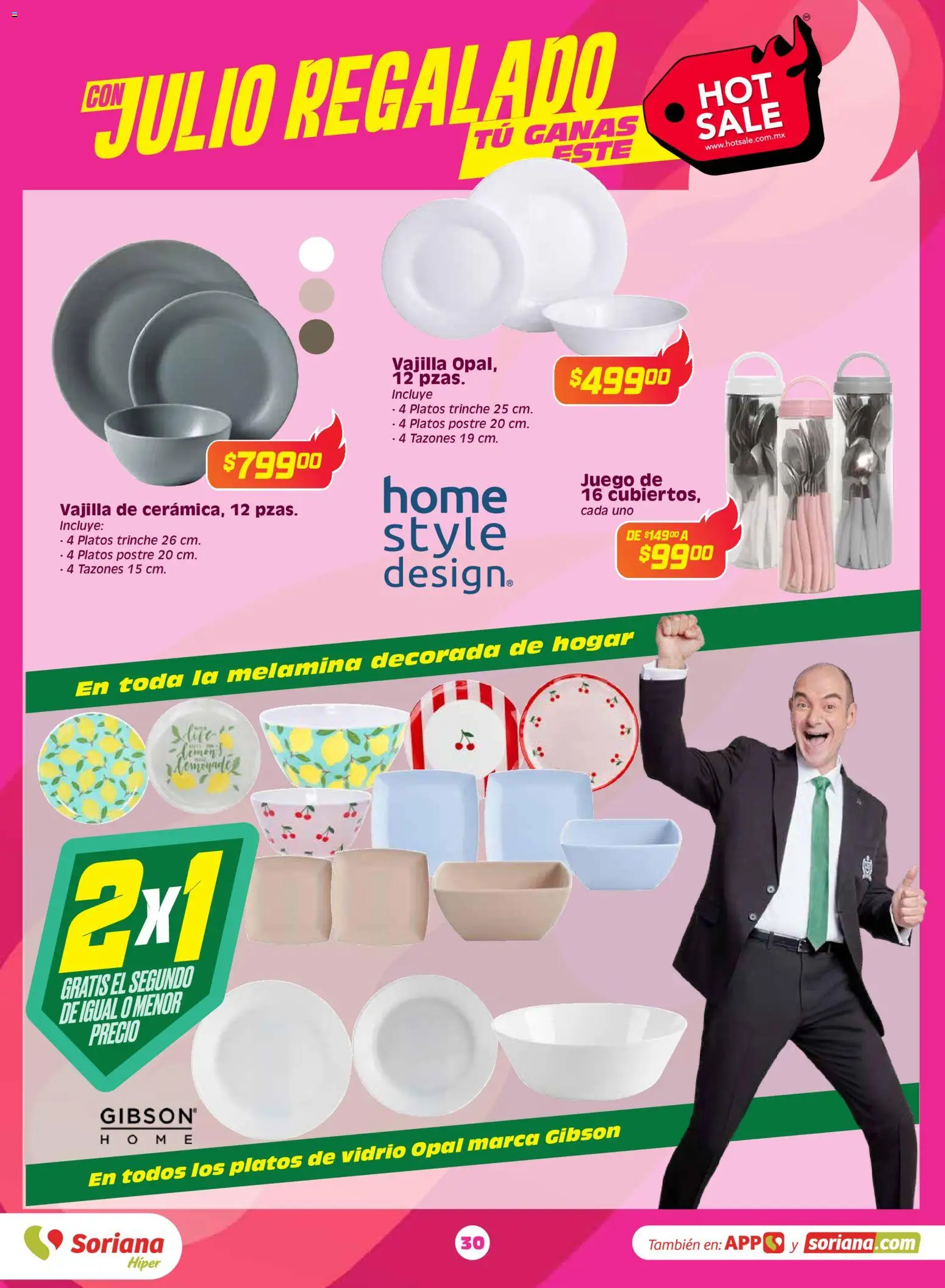 Nuevas ofertas de Soriana válidas en toda la República Mexicana desde el 25.05.2026. ¡Encuentra las mejores ofertas en Soriana Hot Sale Híper Nacional! | Página: 30 | Productos: Juego