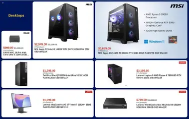 Preview of Canada Computers weekly flyer from shop Canada Computers valid from Aug 4, 2026
