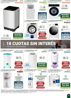 Vista previa Hendel catálogo válido desde el 01.06.2026 | Página: 5 | Productos: Lavarropas, Termotanque