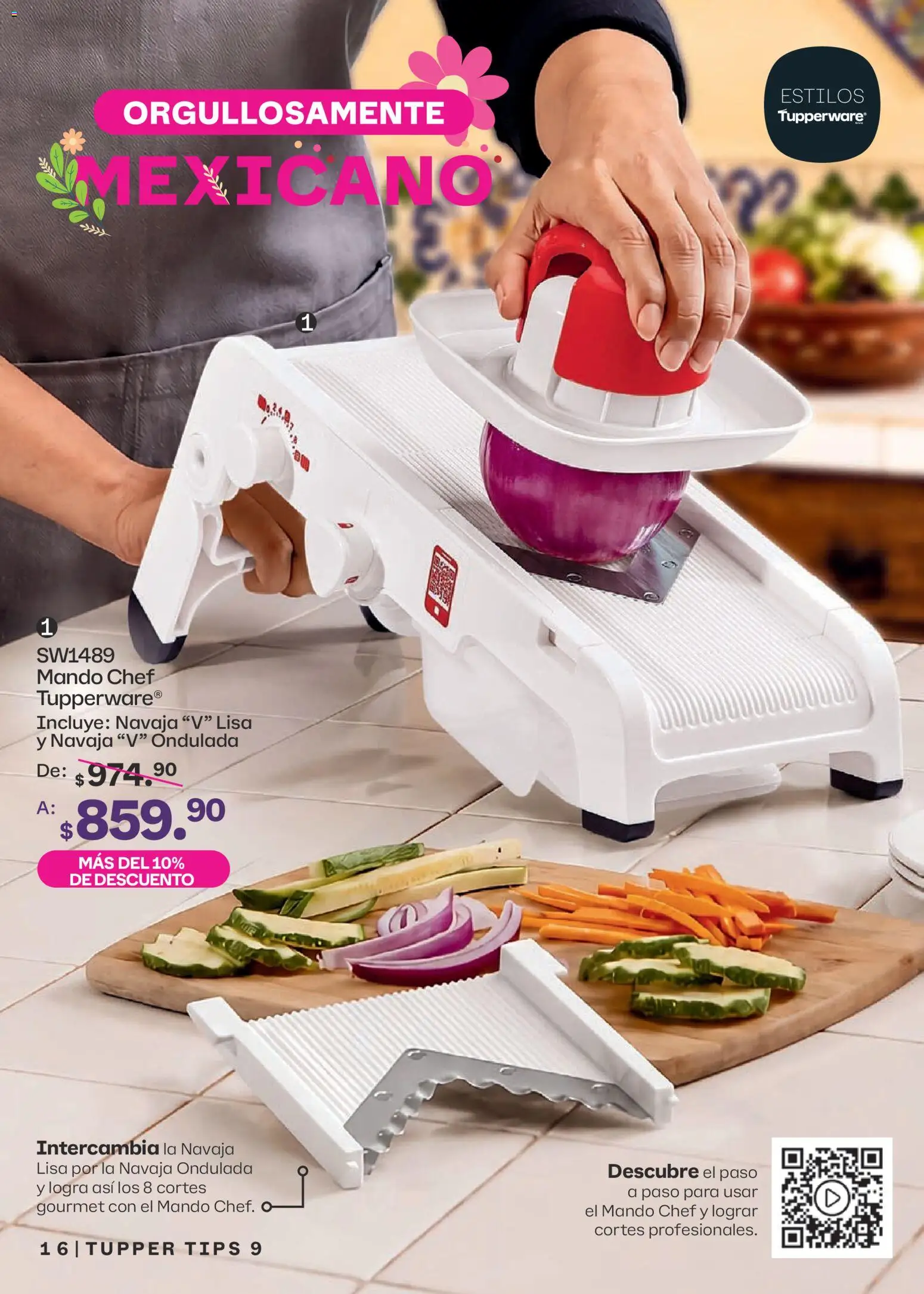 Nuevas ofertas de Tupperware válidas en toda la República Mexicana desde el 10/08/2026. ¡Encuentra las mejores ofertas en Tupperware catálogo! | Página: 16 | Productos: Navaja, Tupper
