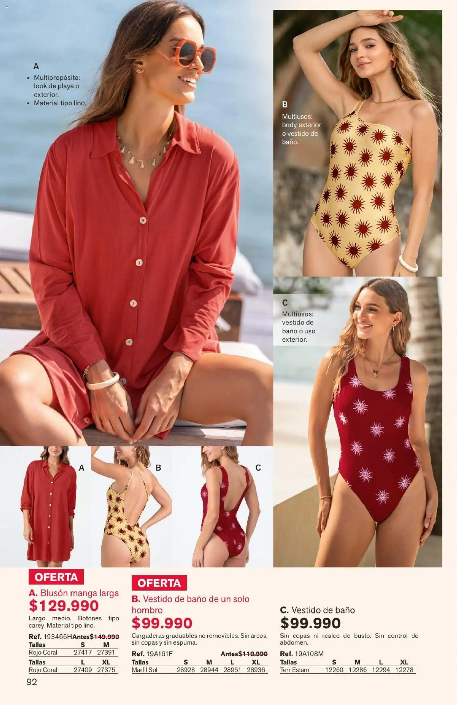 Leonisa revista - valida desde el 04/08/2026 | Página: 92 | Productos: Body, Baño, Vestido, Vestido de baño