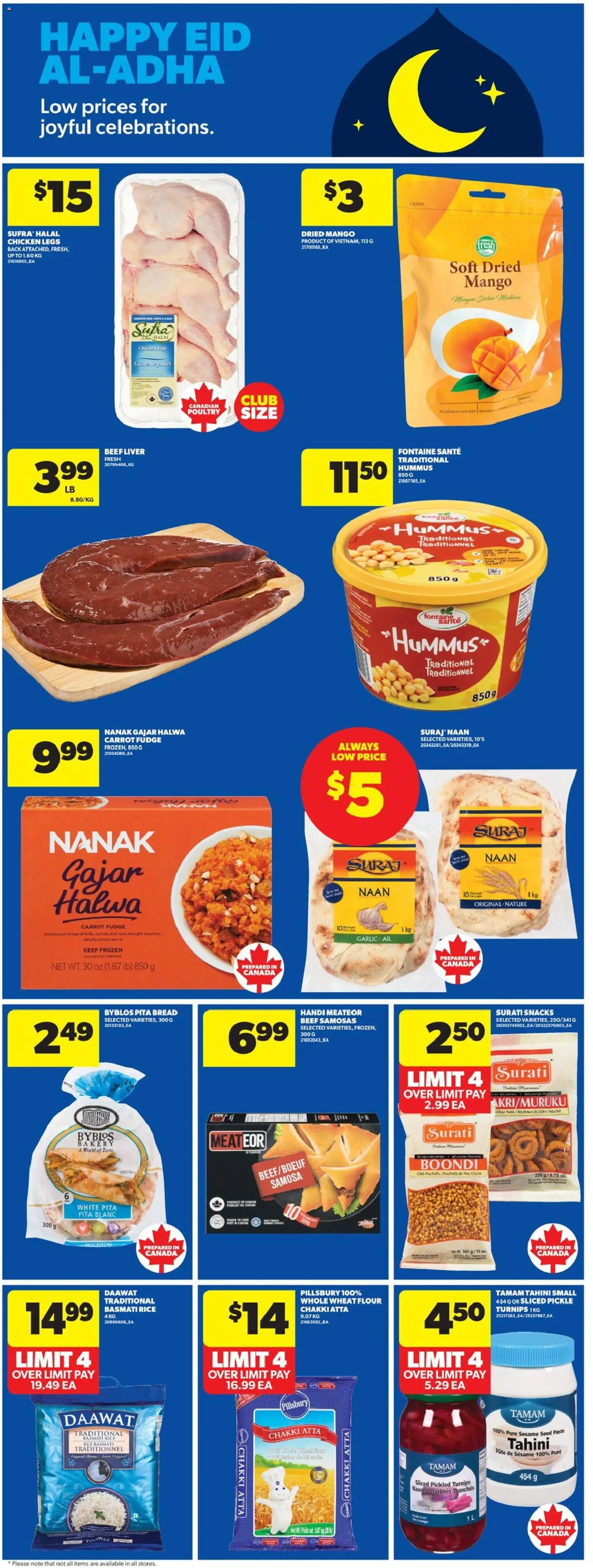 Real Canadian Superstore flyer valid from 14.05.2026 | Page: 19 | Products: Carrot, Nuts, Bread, Chicken