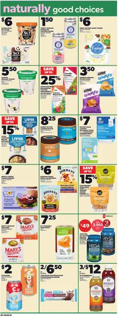Preview of Zehrs weekly flyer / circulaire from shop Zehrs valid from Jul 2, 2026 | Page: 9 | Products: Nuts, Cream, PC, Cheese