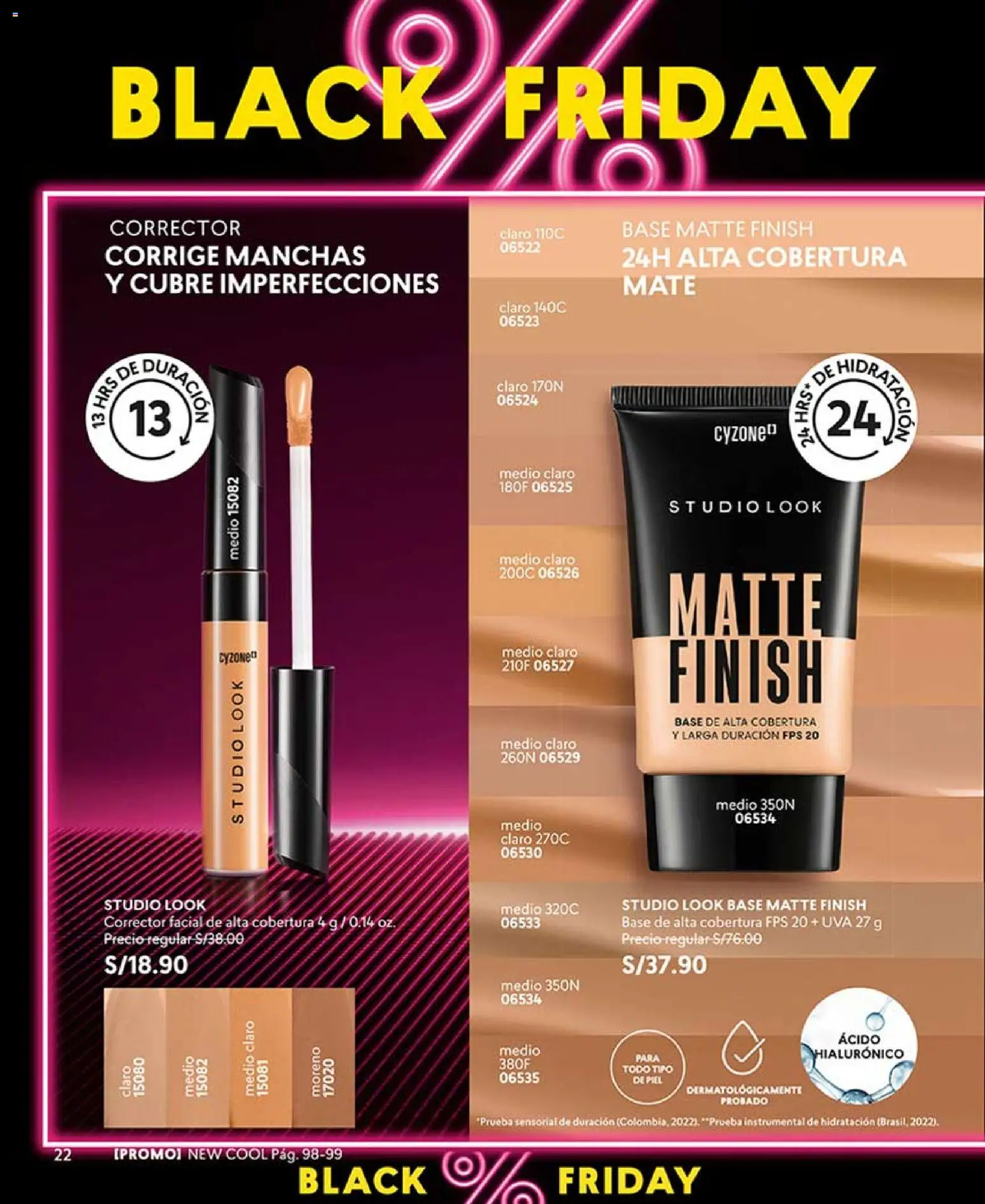 Catálogo CyZone válido desde 03/10/2026 | Página: 24 | Productos: Corrector