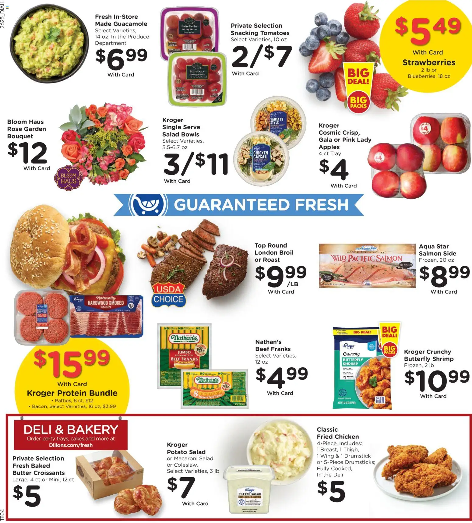 Dillons Weekly Ad - valid from 07/22/2026 | Page: 11 | Products: Bakery, Apples, Beef, Strawberries