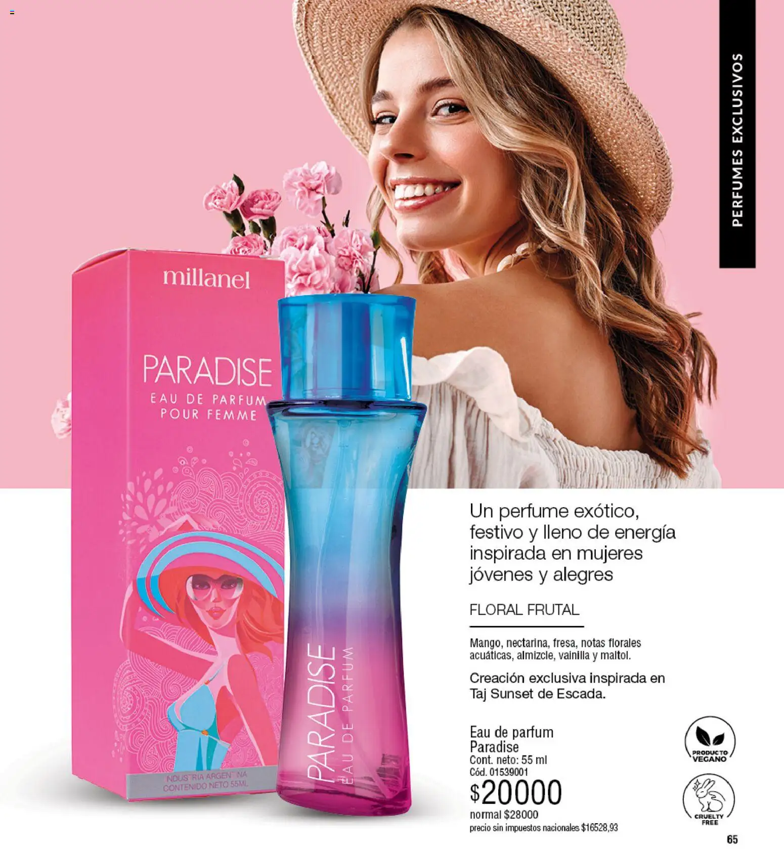 Millanel - Catálogo │ válido desde el 20/07/2026 | Página: 65 | Productos: Perfume