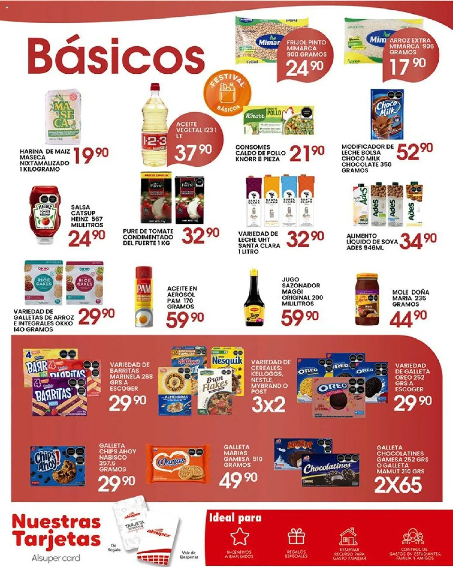 Nuevas ofertas de Alsuper válidas en toda la República Mexicana desde el 01.05.2026. ¡Encuentra las mejores ofertas en Alsuper folleto Casas Grandes! | Página: 6 | Productos: Harina, Tomate, Jugo, Despensa
