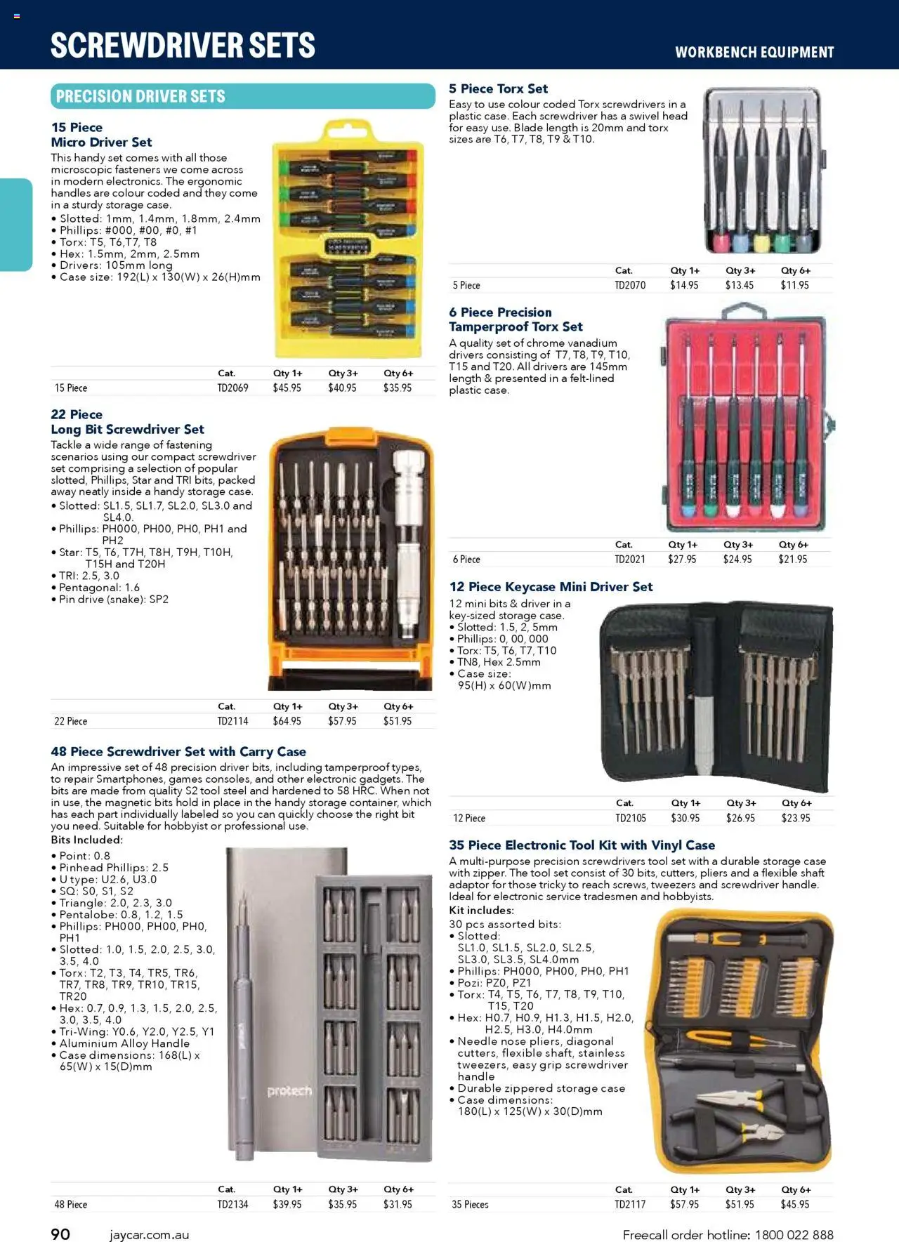Jaycar catalogue - valid from 09/07/2025 | Page: 90 | Products: Ergonomic, Case, Multipurpose, Tweezers