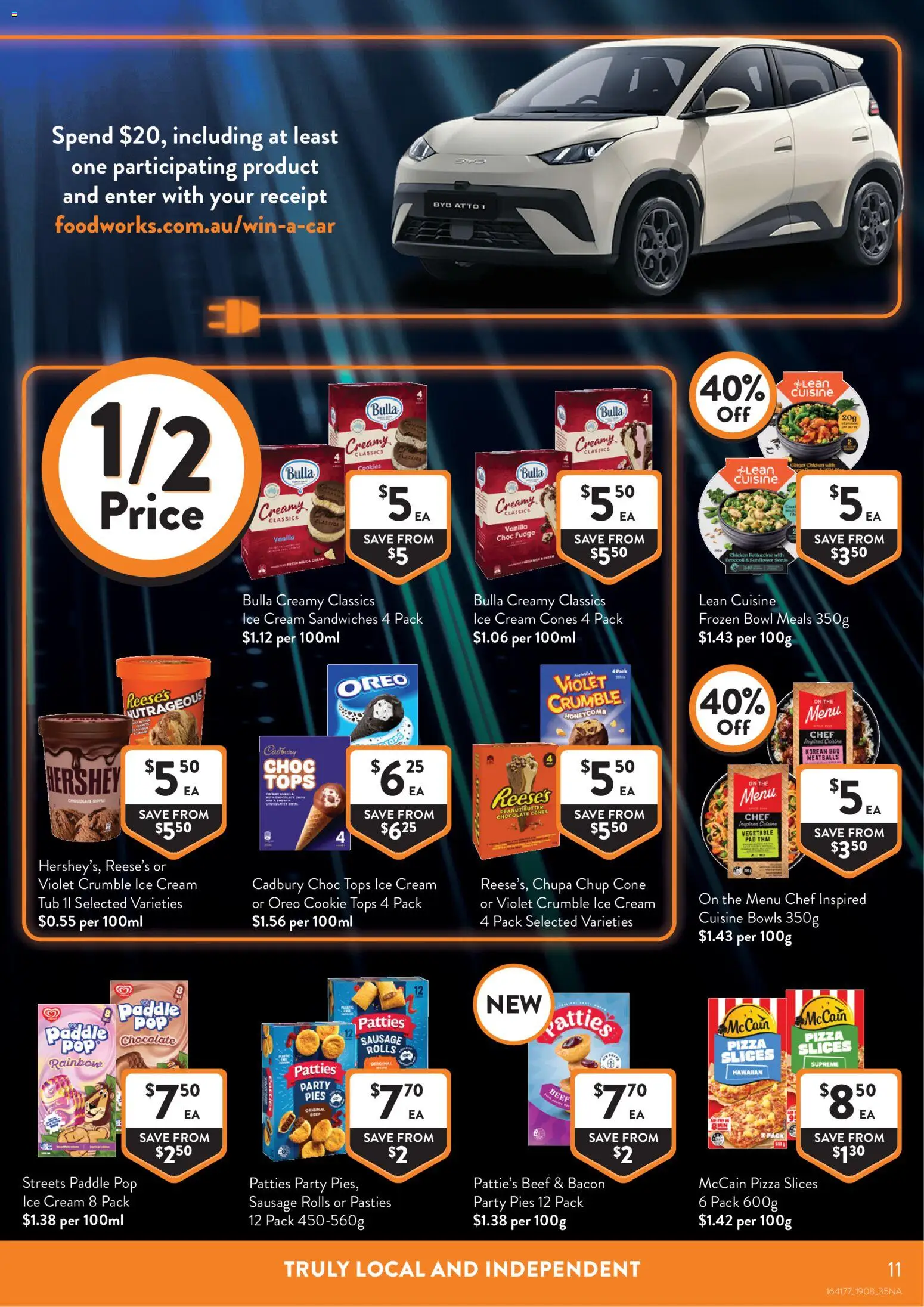 Foodworks catalogue - valid from 18/08/2026 | Page: 11 | Products: Broccoli, Chocolate, Oreo, Pies