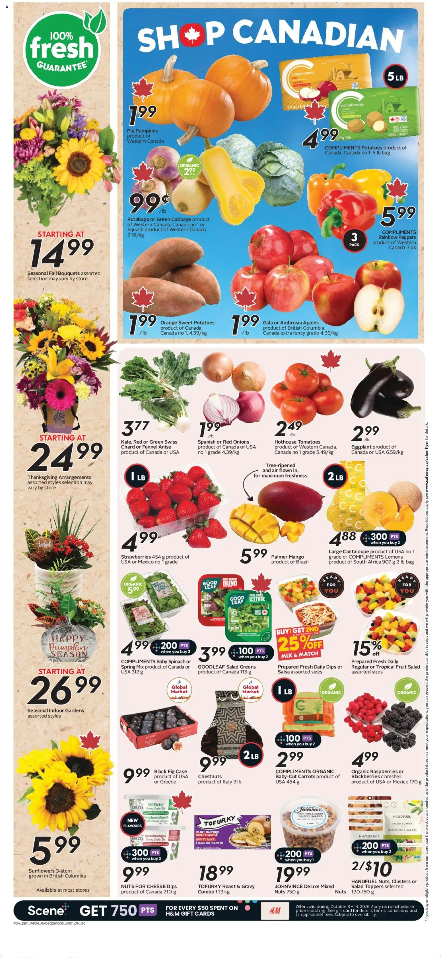 Safeway flyer valid from Oct 8, 2026 | Page: 6