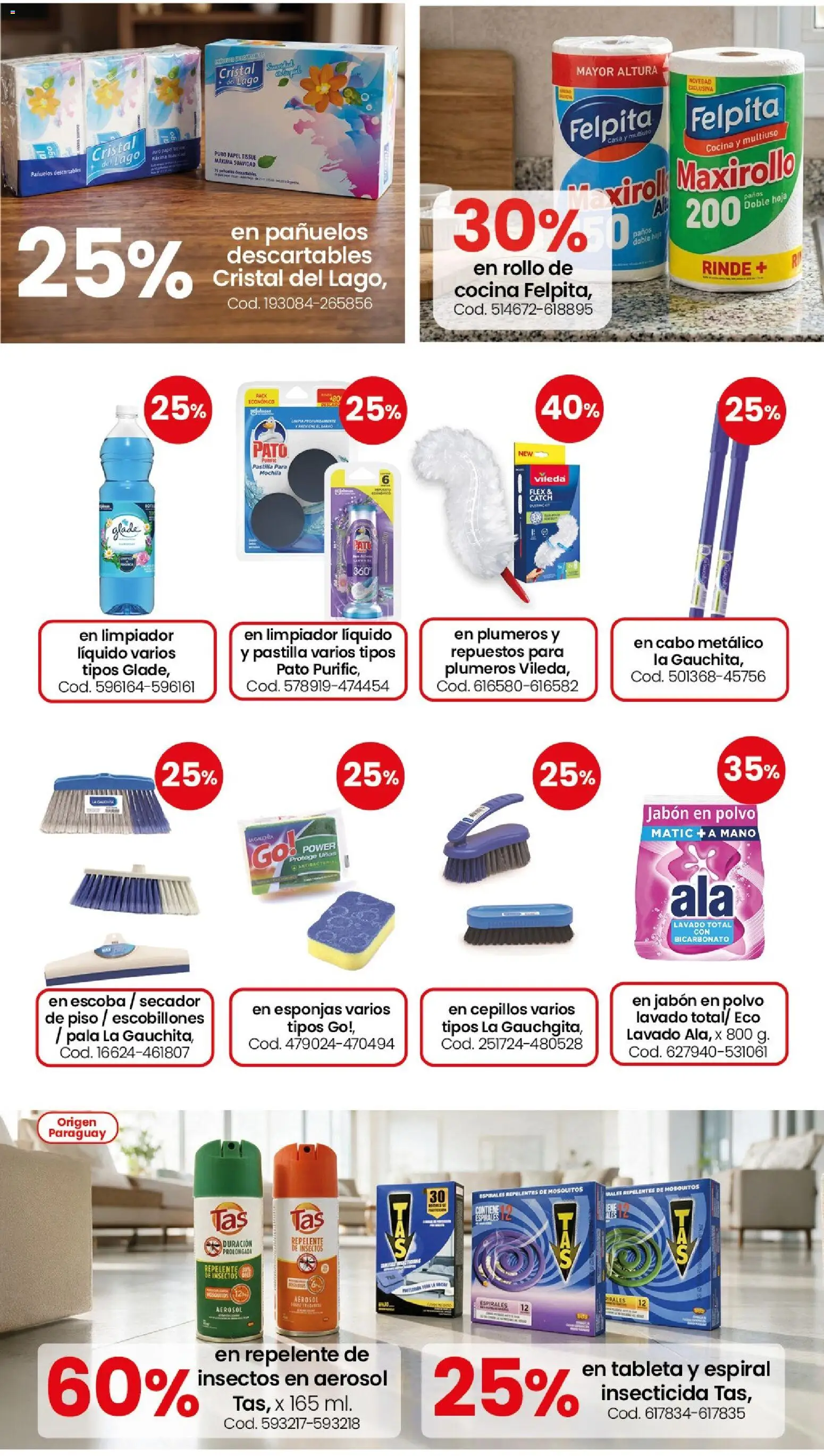 Coto - Perfumería y limpieza │ válido desde el 07/09/2026 | Página: 2 | Productos: Insecticida, Pato, Jabón, Escoba
