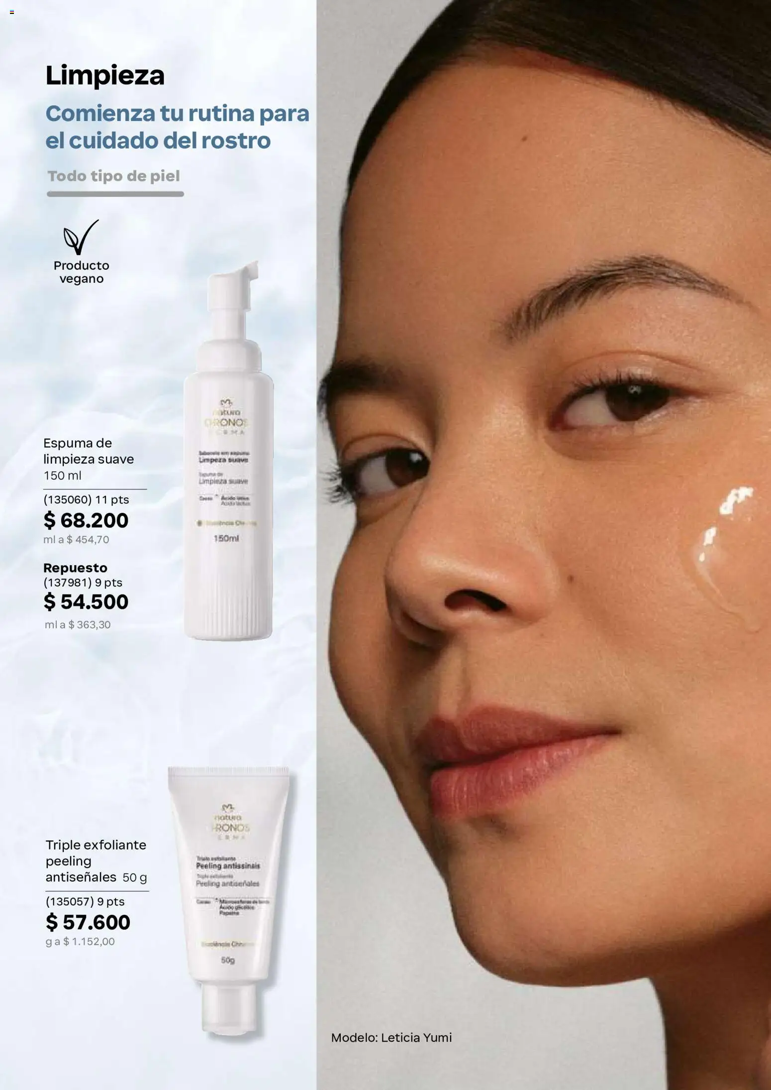 Natura revista - valida desde el 02/09/2026 | Página: 90 | Productos: Espuma, Peeling