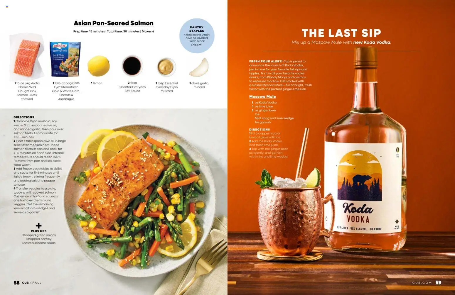 Cub Foods Fall Magazine - valid from 09/13/2026 | Page: 30 | Products: Asparagus, Beer, Vegetables, Ice