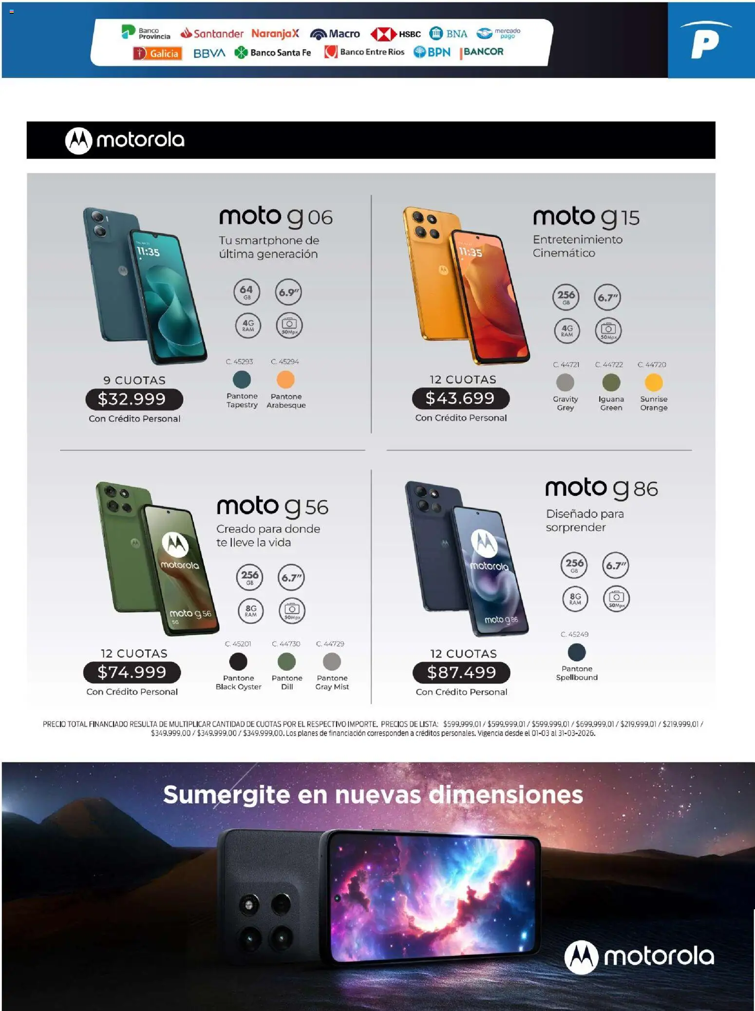 Pardo catálogo │ válido desde el 01.03.2026 | Página: 5 | Productos: Smartphone, Banco, Té