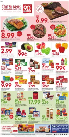 Preview of Stater Bros weekly ads valid from 10/07/2026