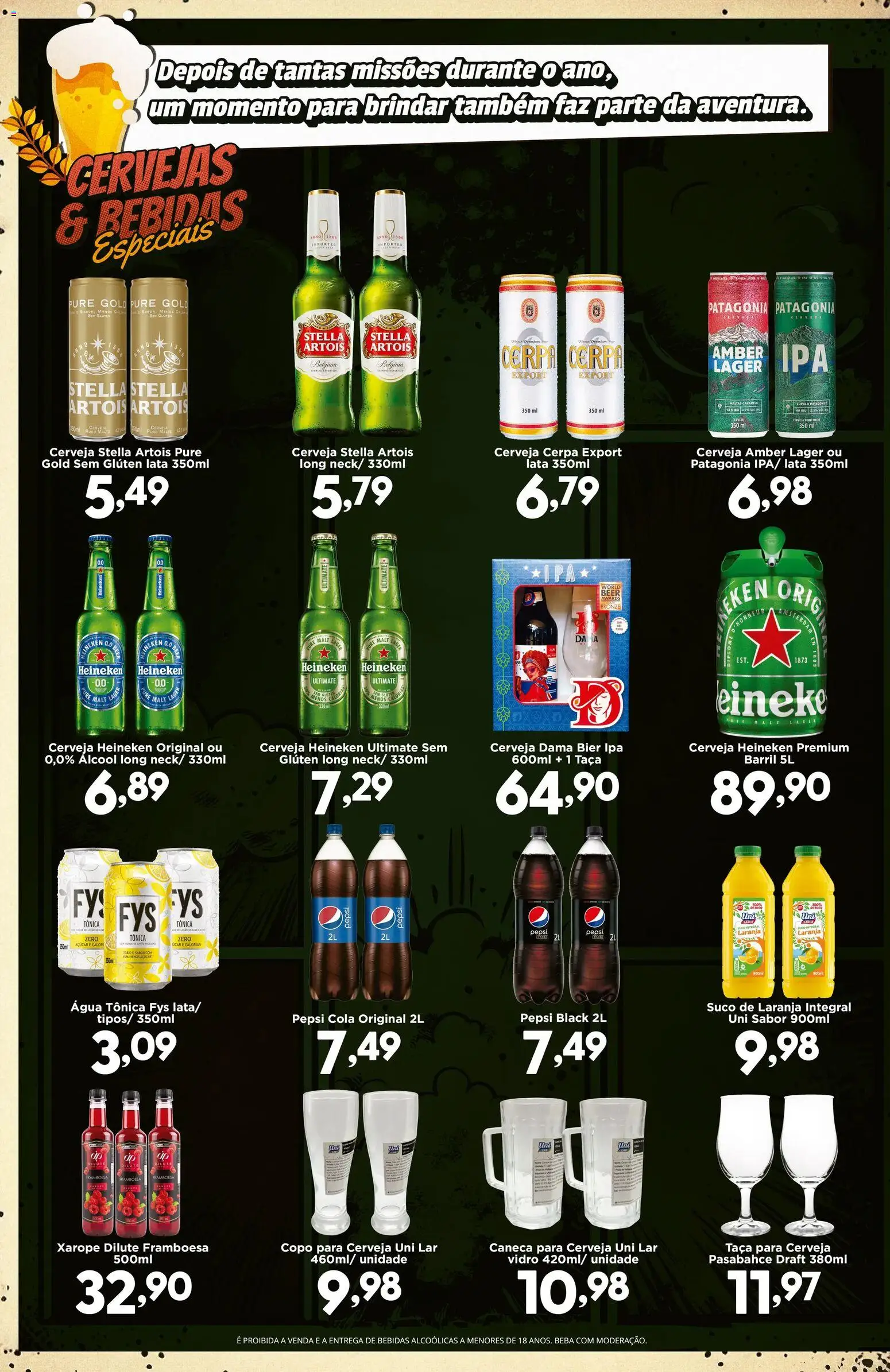 Confiança Folheto - válido de 31/07/2026 | Página: 4 | Produtos: Água tônica, Caneca, Suco, Açúcar