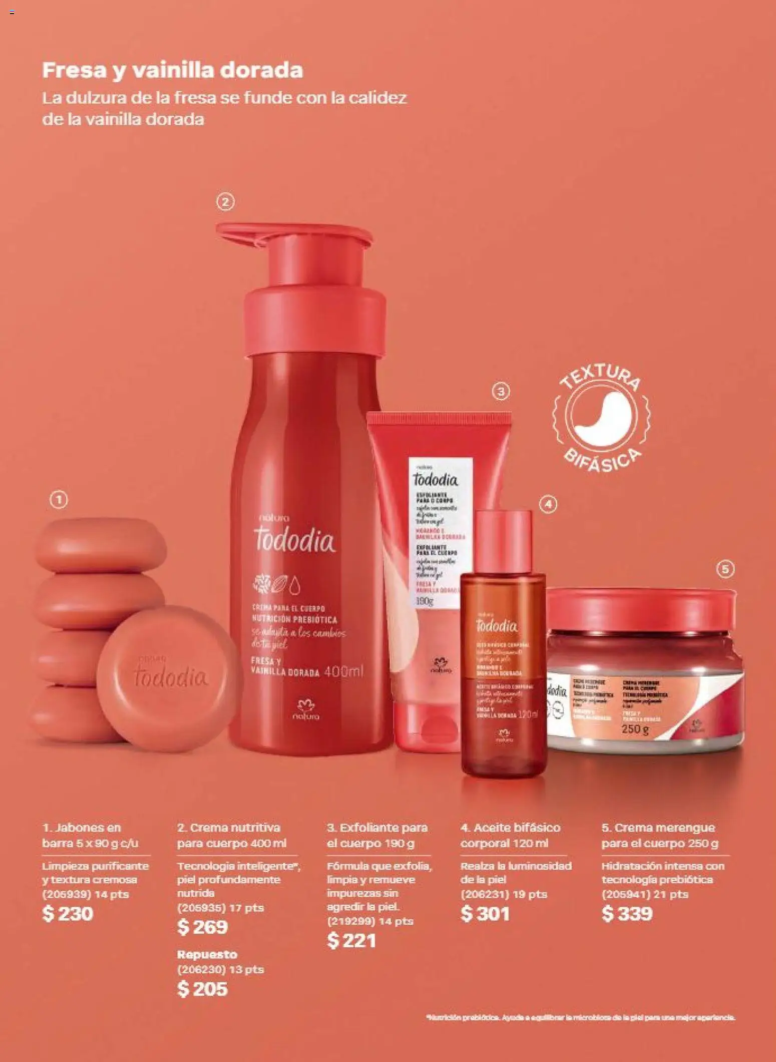 Nuevas ofertas de Natura válidas en toda la República Mexicana desde el 11/09/2026. ¡Encuentra las mejores ofertas en Natura campaña 14 2026! | Página: 114 | Productos: Crema, Aceite, Vainilla, Exfoliante