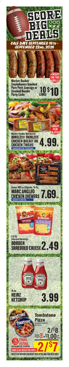 Preview of Market Basket weekly ads valid from 09/16/2026