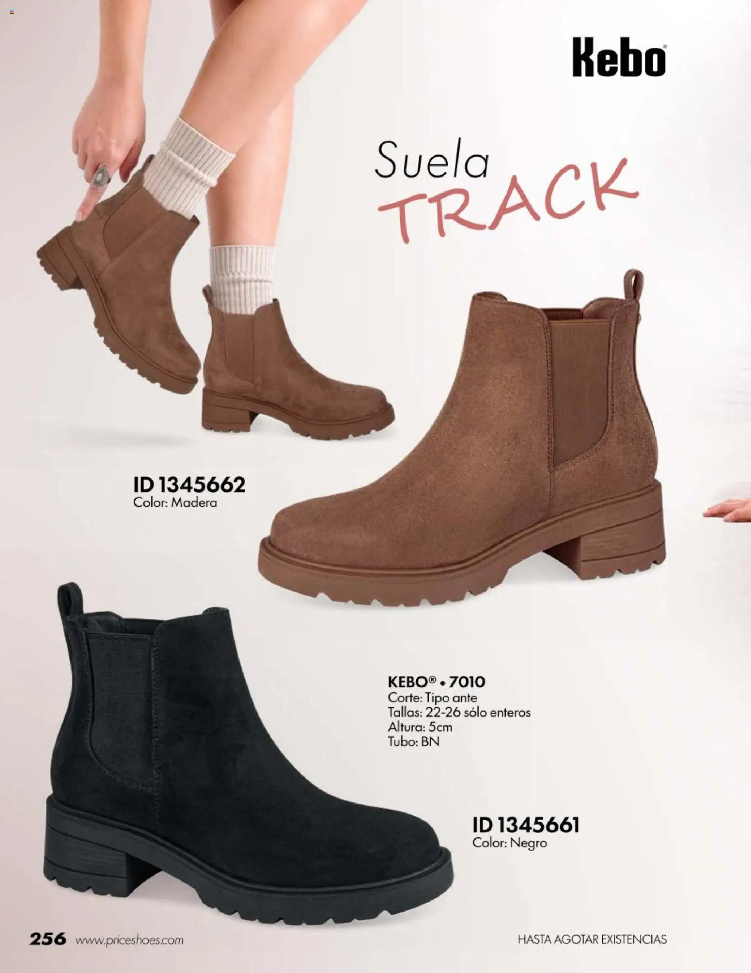 Nuevas ofertas de Price Shoes válidas en toda la República Mexicana desde el 18/07/2026. ¡Encuentra las mejores ofertas en Price Shoes catálogo Botas! | Página: 256