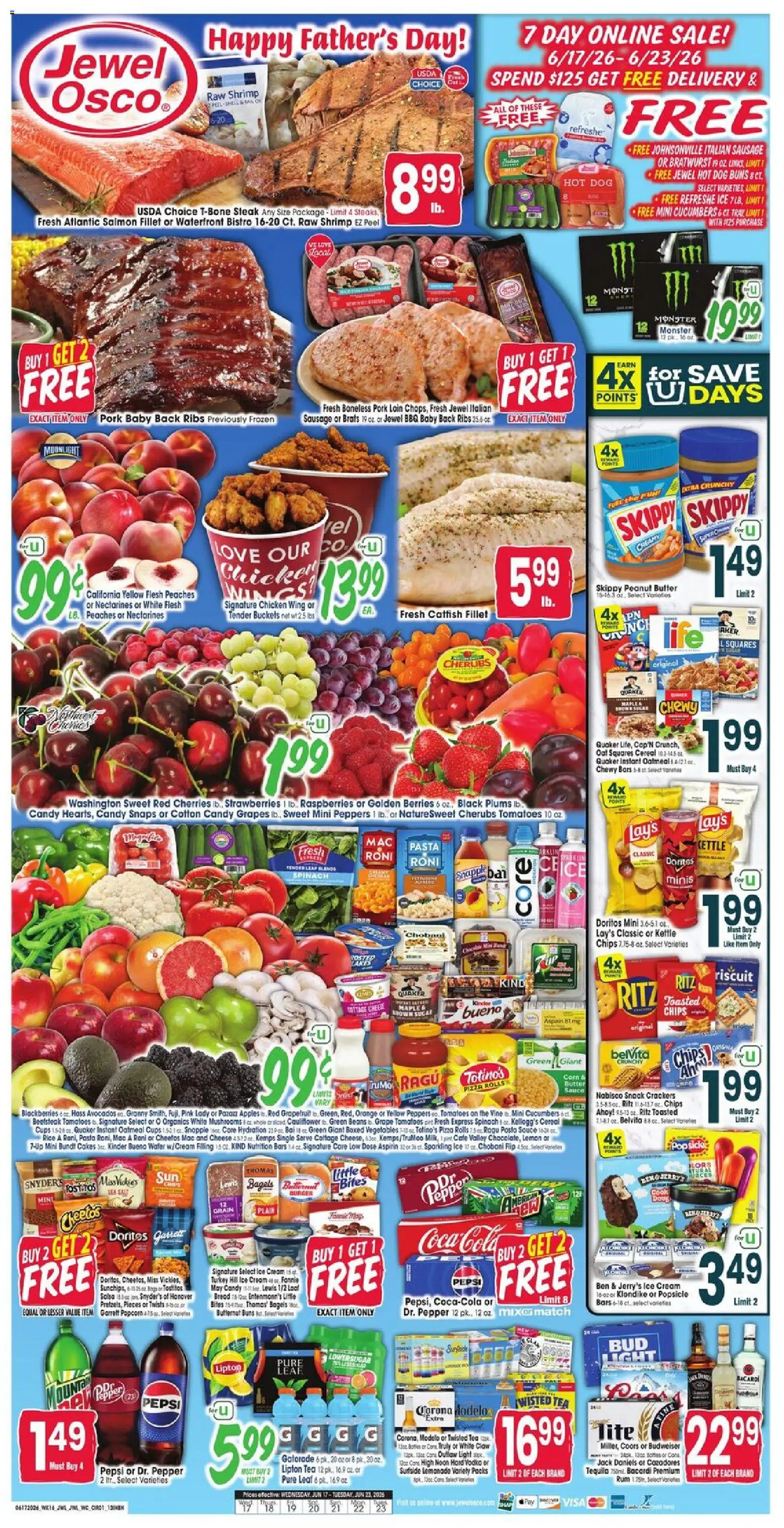 Jewel Osco Weekly Ad - IN - valid from 17.06.2026 | Page: 1