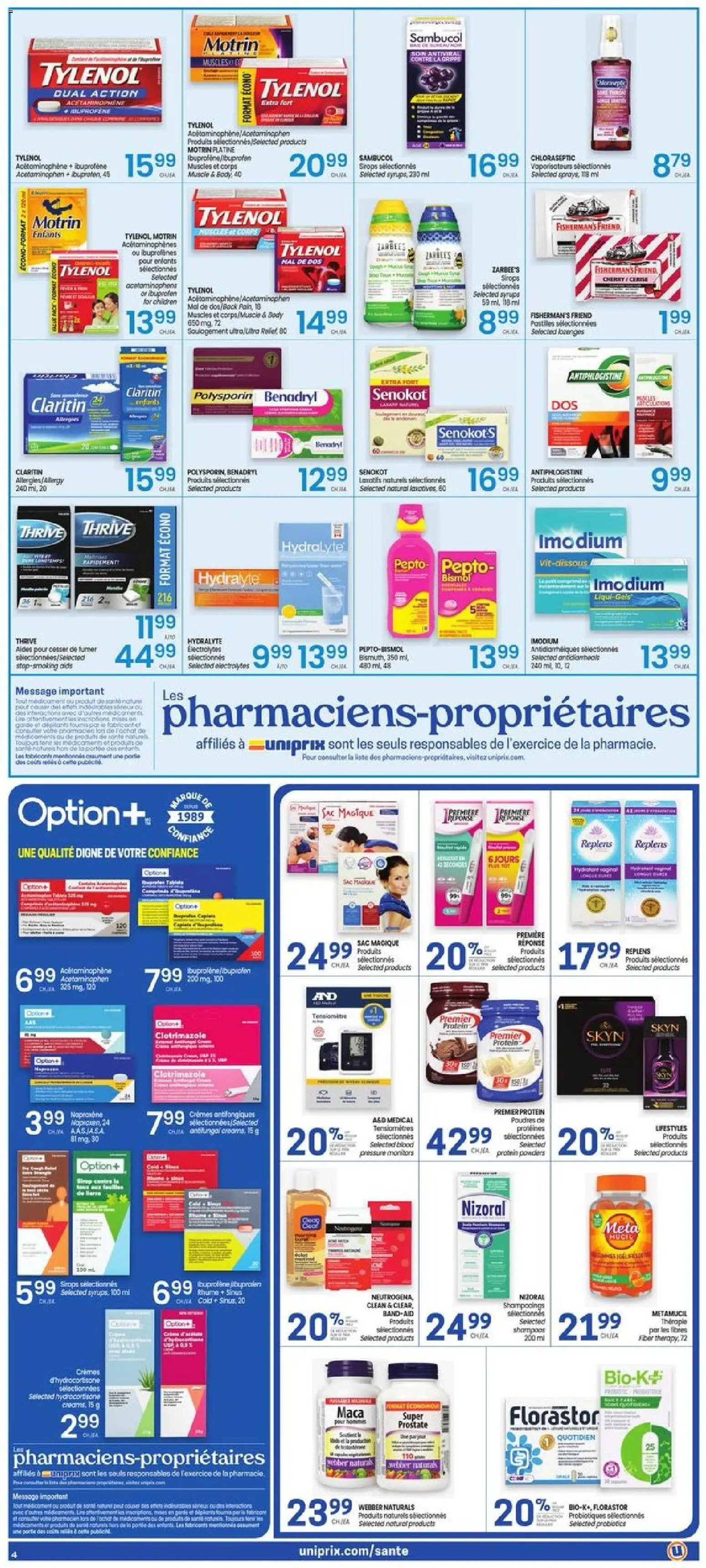 Uniprix flyer valid from Oct 8, 2026 | Page: 5