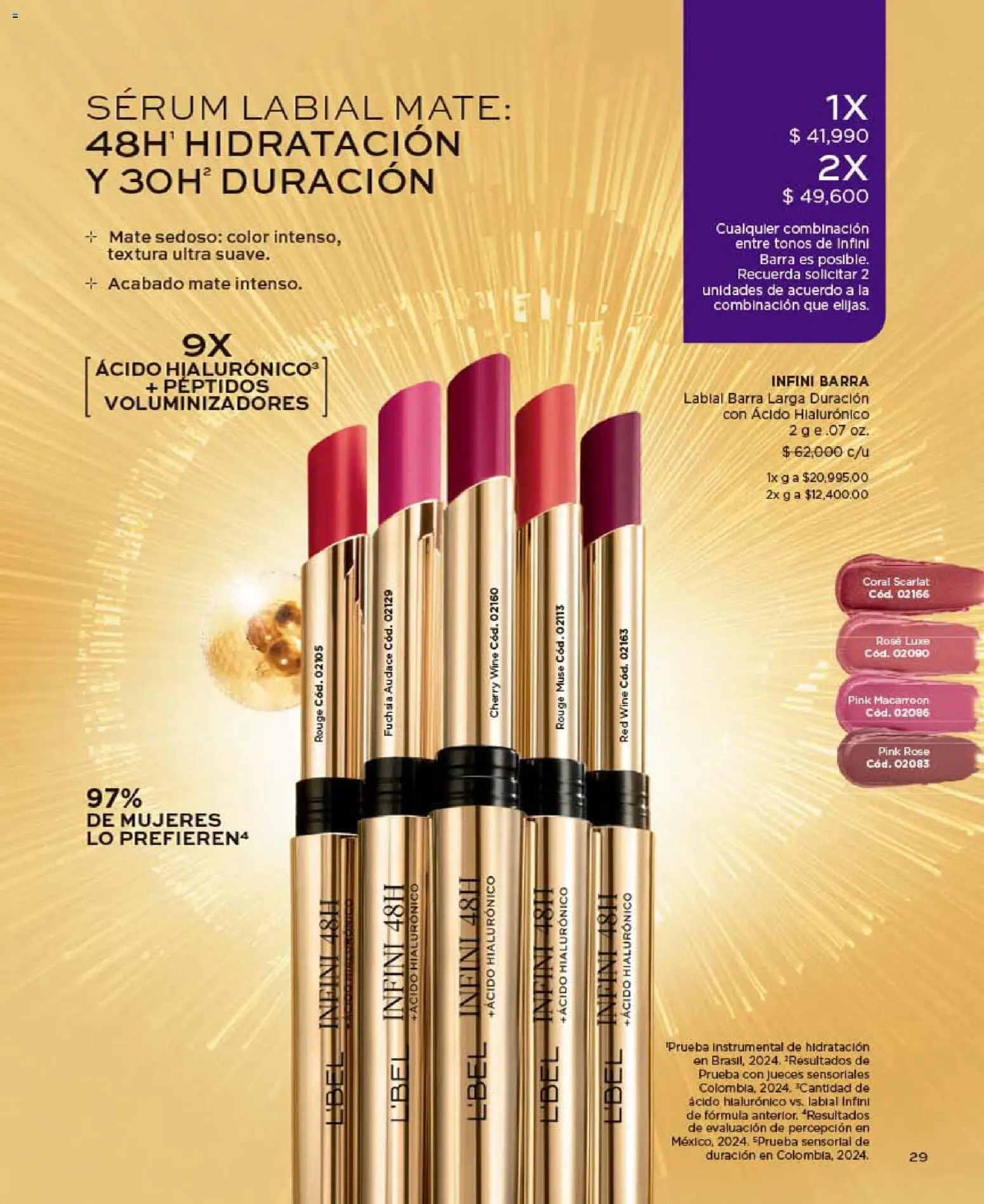 L'Bel revista - valida desde el 26.06.2026 | Página: 29 | Productos: Serum, Combinación