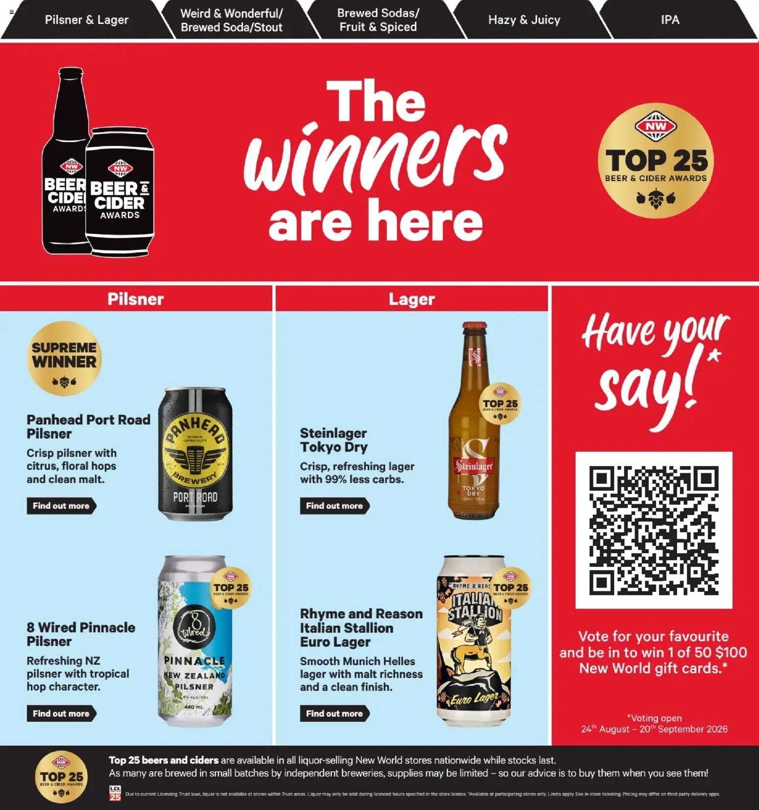 New World catalogue from 24 Aug 2026 | Page: 1