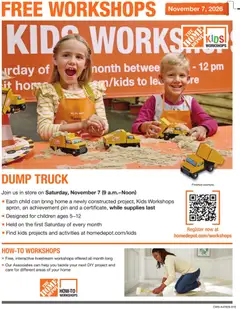 Preview of Home Depot weekly ads valid from 11/07/2026
