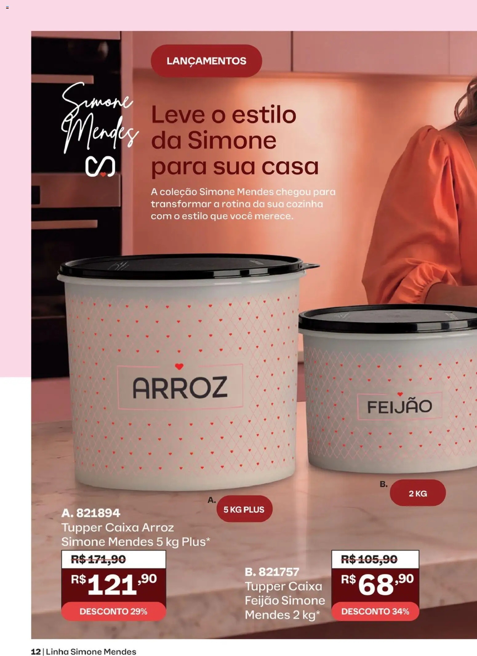 Tupperware Folheto - válido de 01/10/2026 | Página: 12 | Produtos: Feijão, Caixa, Arroz