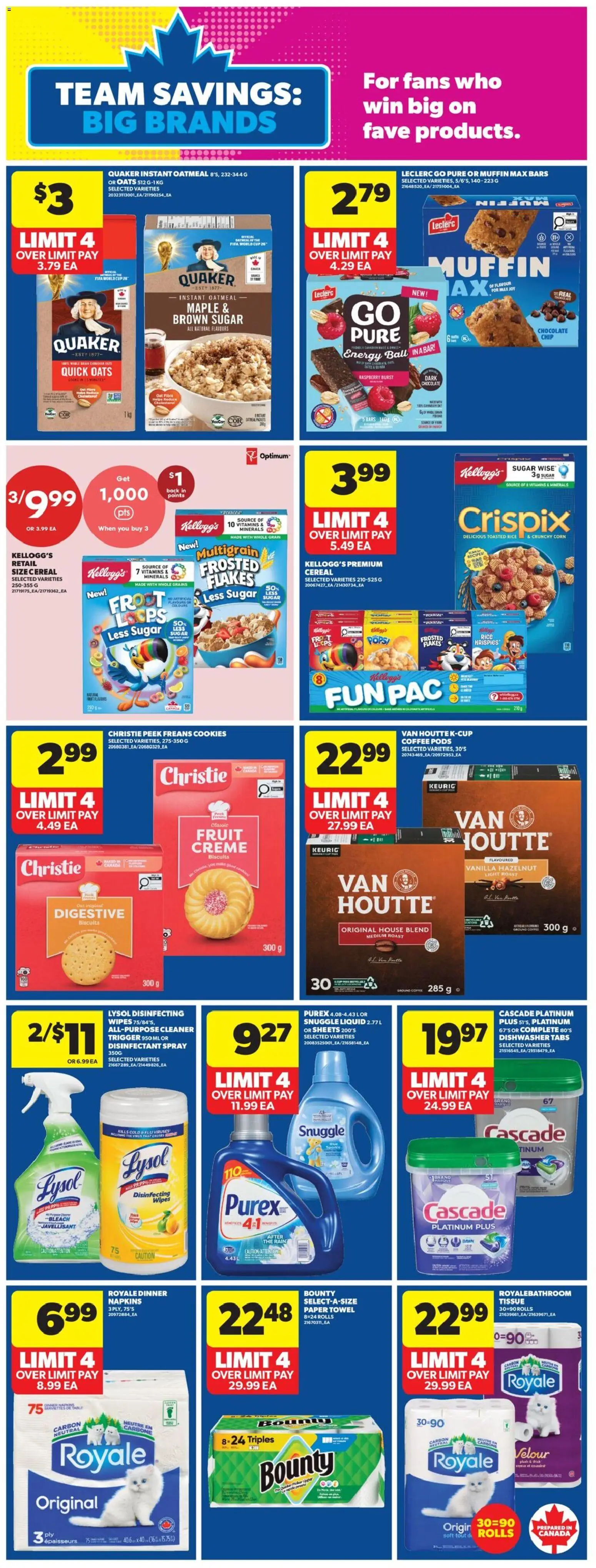 Real Canadian Superstore flyer valid from Jul 2, 2026 | Page: 17 | Products: Rice, Cookies, Dishwasher, Coffee