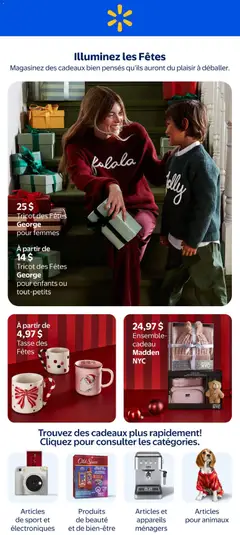 Preview of Walmart circulaire - Illuminez les Fêtes from shop Walmart valid from Oct 29, 2026