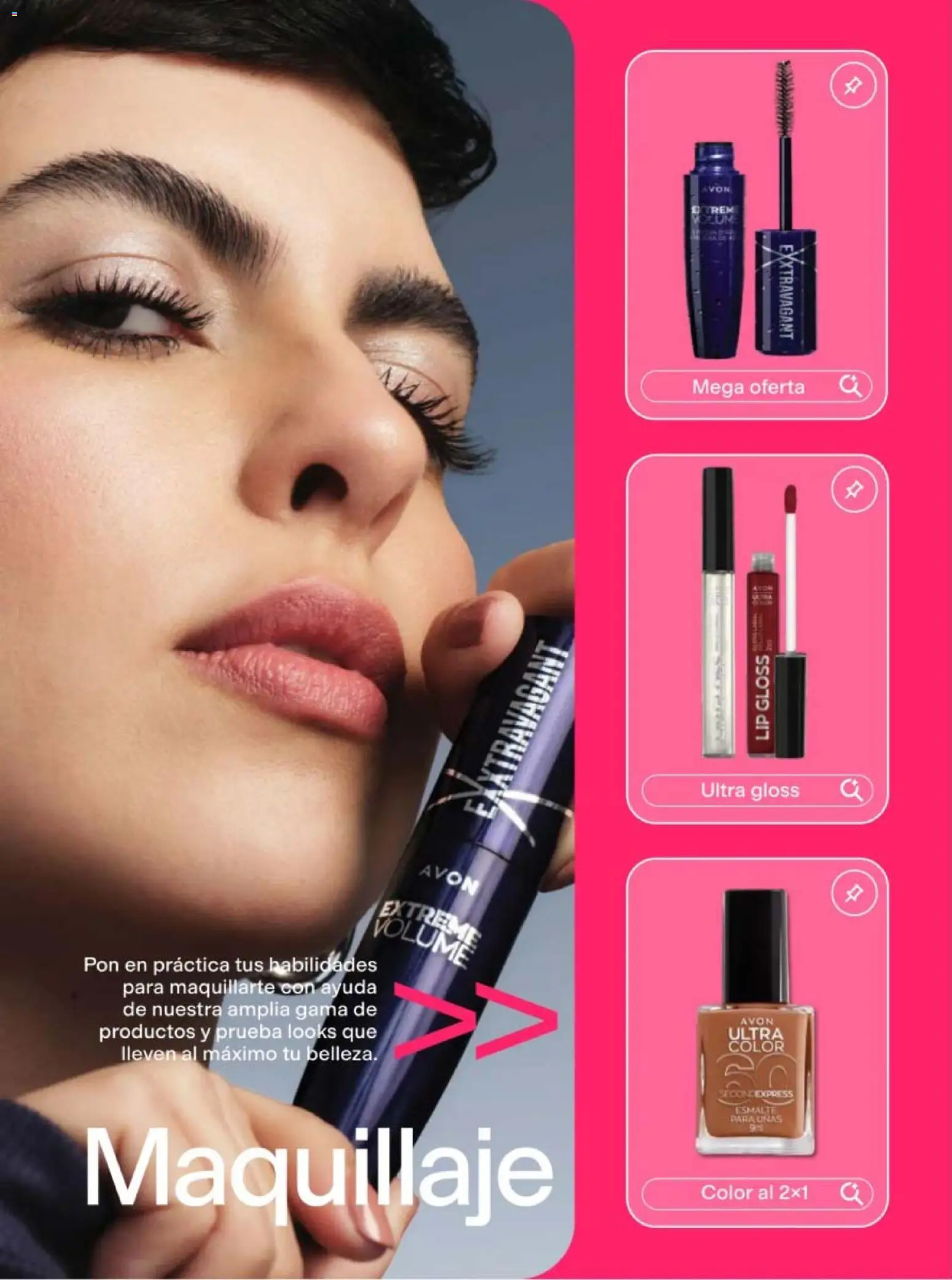 Nuevas ofertas de AVON válidas en toda la República Mexicana desde el 11/09/2026. ¡Encuentra las mejores ofertas en AVON campaña 14 2026! | Página: 26 | Productos: Maquillaje