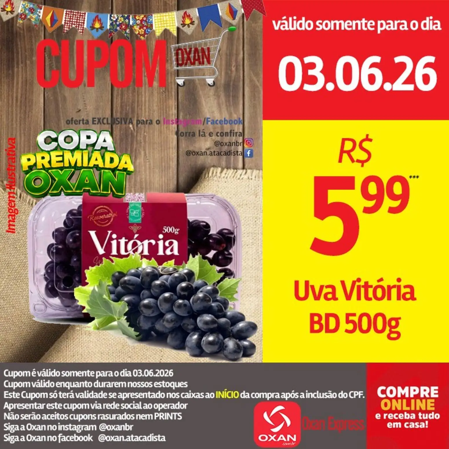 Oxan Atacadista Folheto - válido de 03.06.2026 | Página: 14