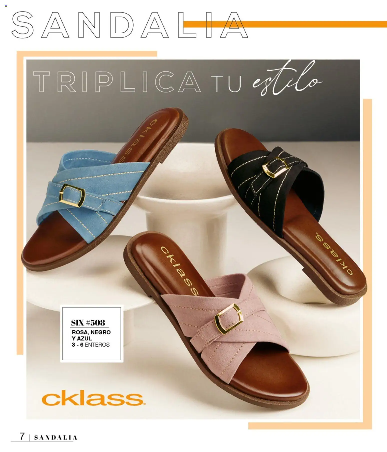 Nuevas ofertas de Cklass válidas en toda la República Mexicana desde el 08/07/2026. ¡Encuentra las mejores ofertas en Cklass catálogo Sandalias! | Página: 8
