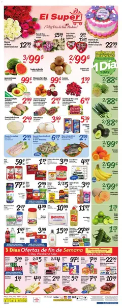 Preview of El Super weekly ads valid from 06.05.2026