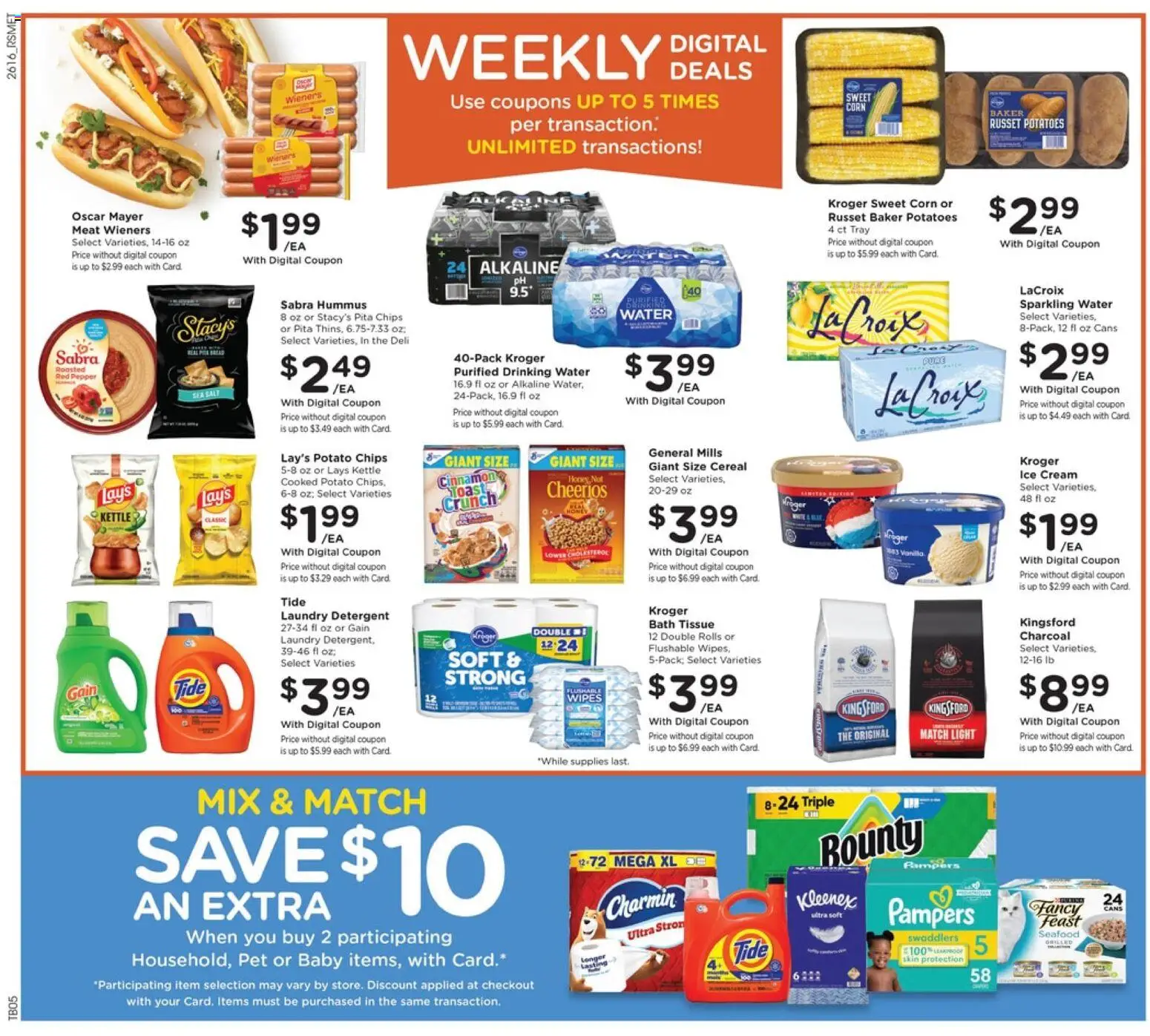 Pick ‘n Save Weekly Ad - valid from 20.05.2026 | Page: 2 | Products: Detergent, Potatoes, Salt, Mango