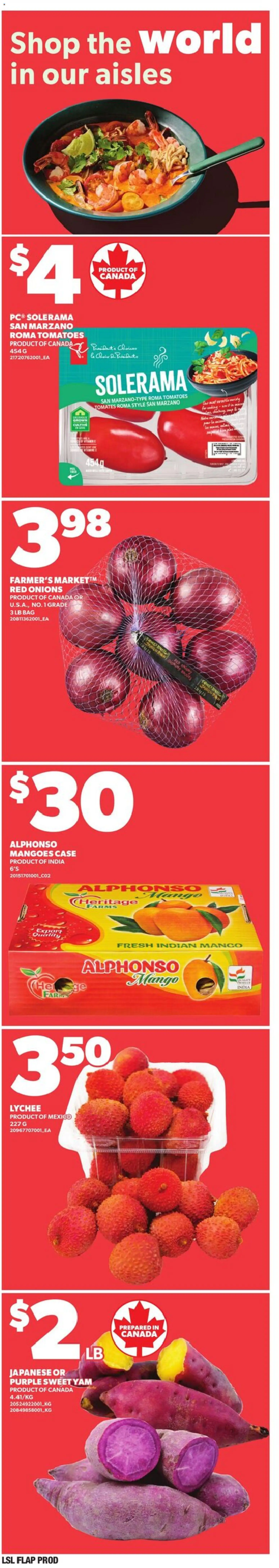 Loblaws flyer valid from 21.05.2026 | Page: 11 | Products: Case, Bag, Tomatoes