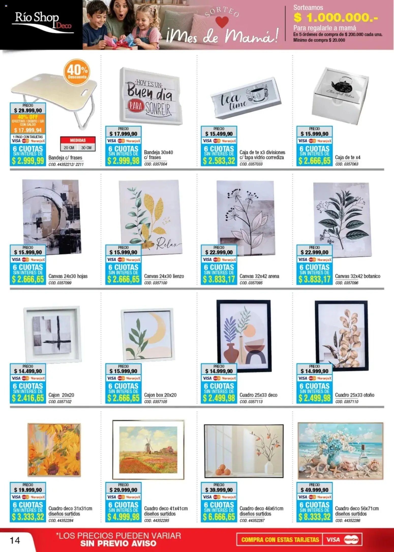 Río Shop Deco catálogo │ válido desde el 12/10/2026 | Página: 14