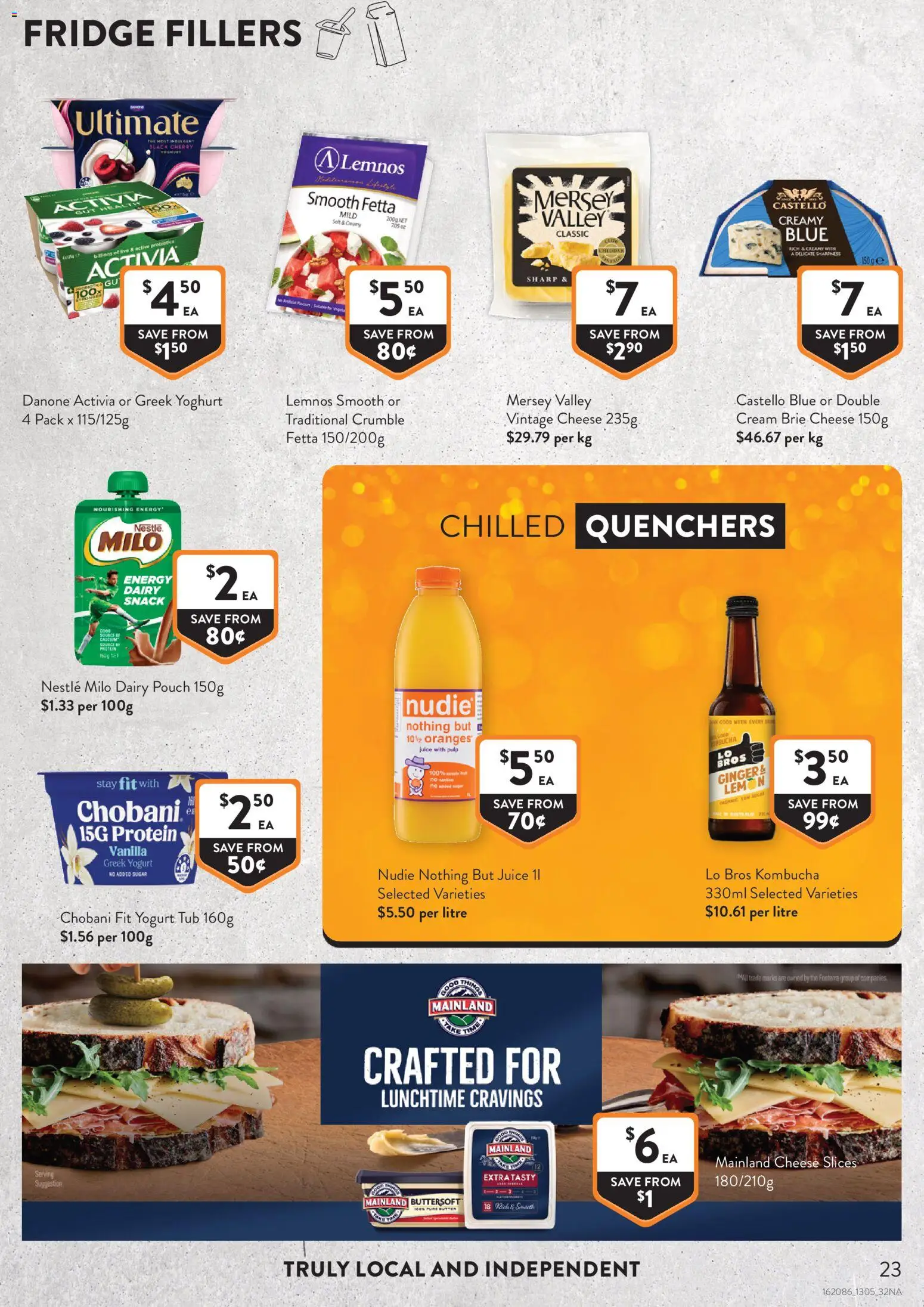 Foodworks catalogue - valid from 13.05.2026 | Page: 23 | Products: Juice, Cream, Sugar, Lemon