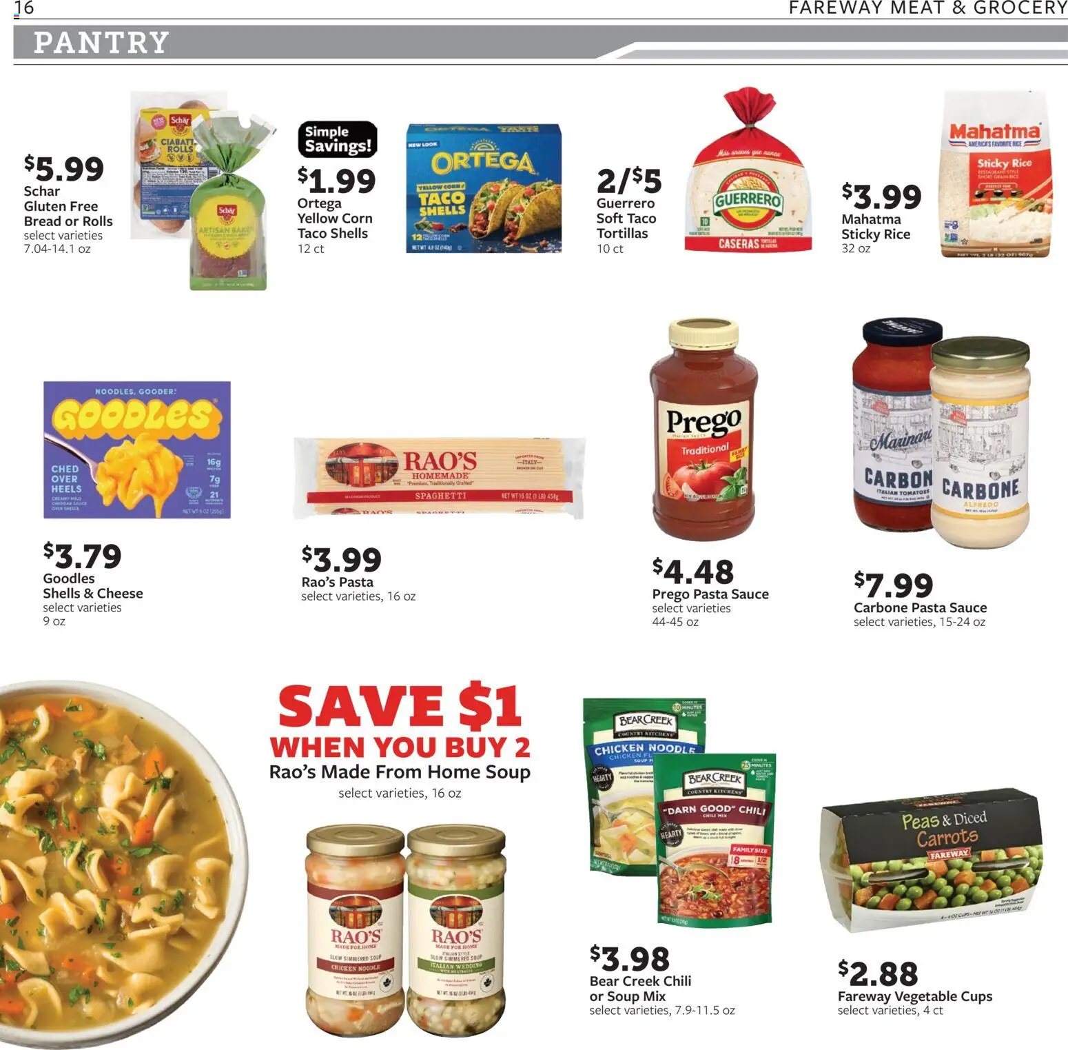 Fareway Weekly Ad - valid from 08/31/2026 | Page: 16 | Products: Corn, Meat, Rice, Spaghetti