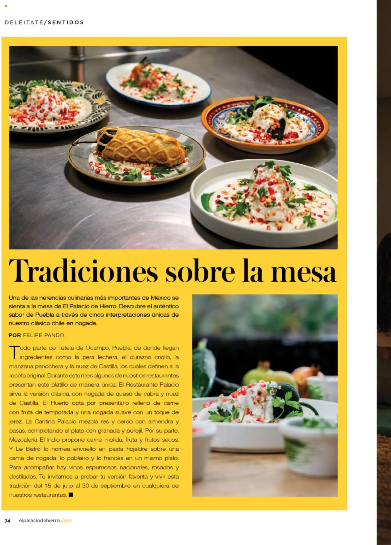 Nuevas ofertas de Palacio De Hierro válidas en toda la República Mexicana desde el 01/09/2026. ¡Encuentra las mejores ofertas en Palacio De Hierro catálogo La Gaceta! | Página: 76 | Productos: Queso de cabra, Almendra, Ingredientes, Mesa