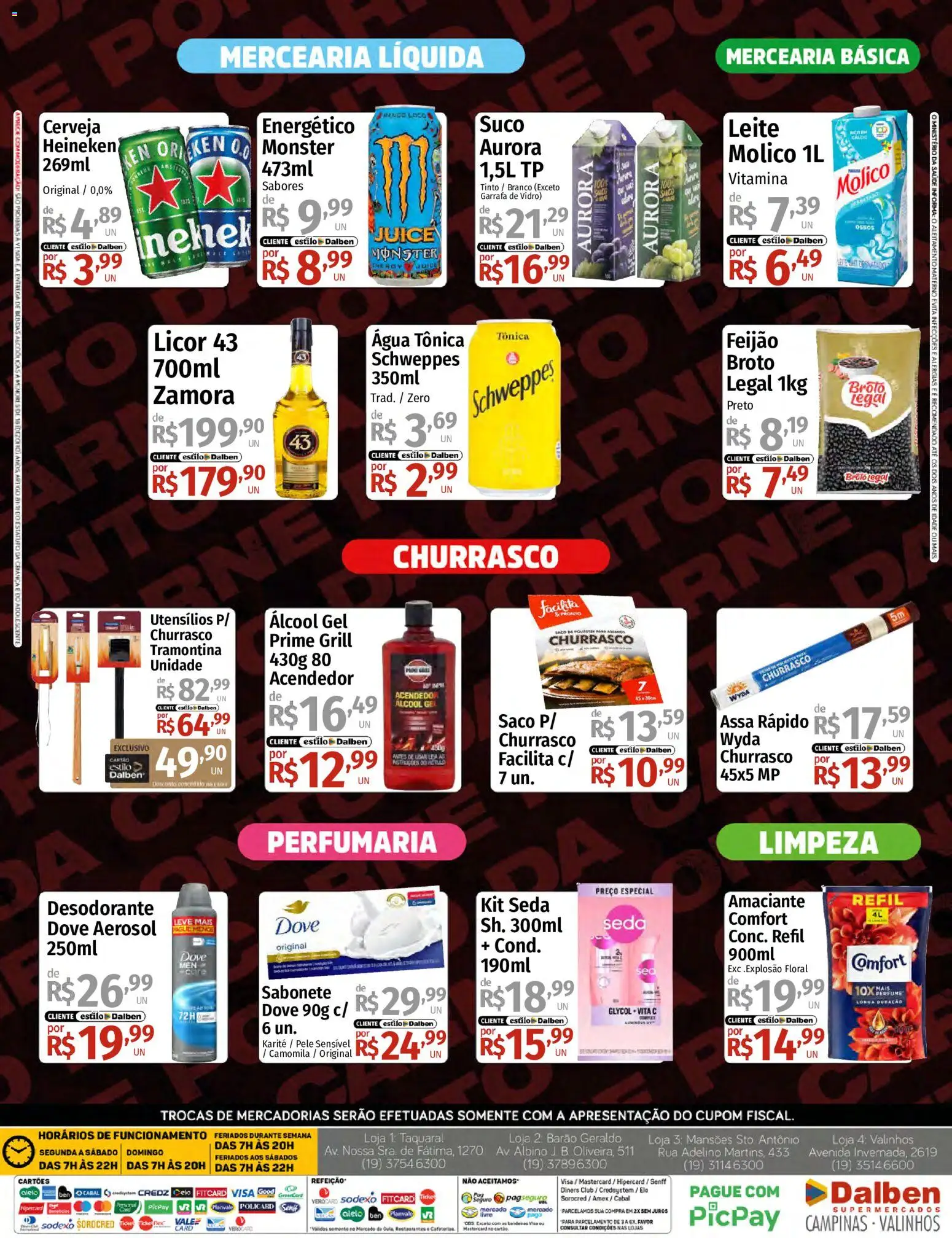Supermercado Dalben Folheto - válido de 14/10/2026 | Página: 4