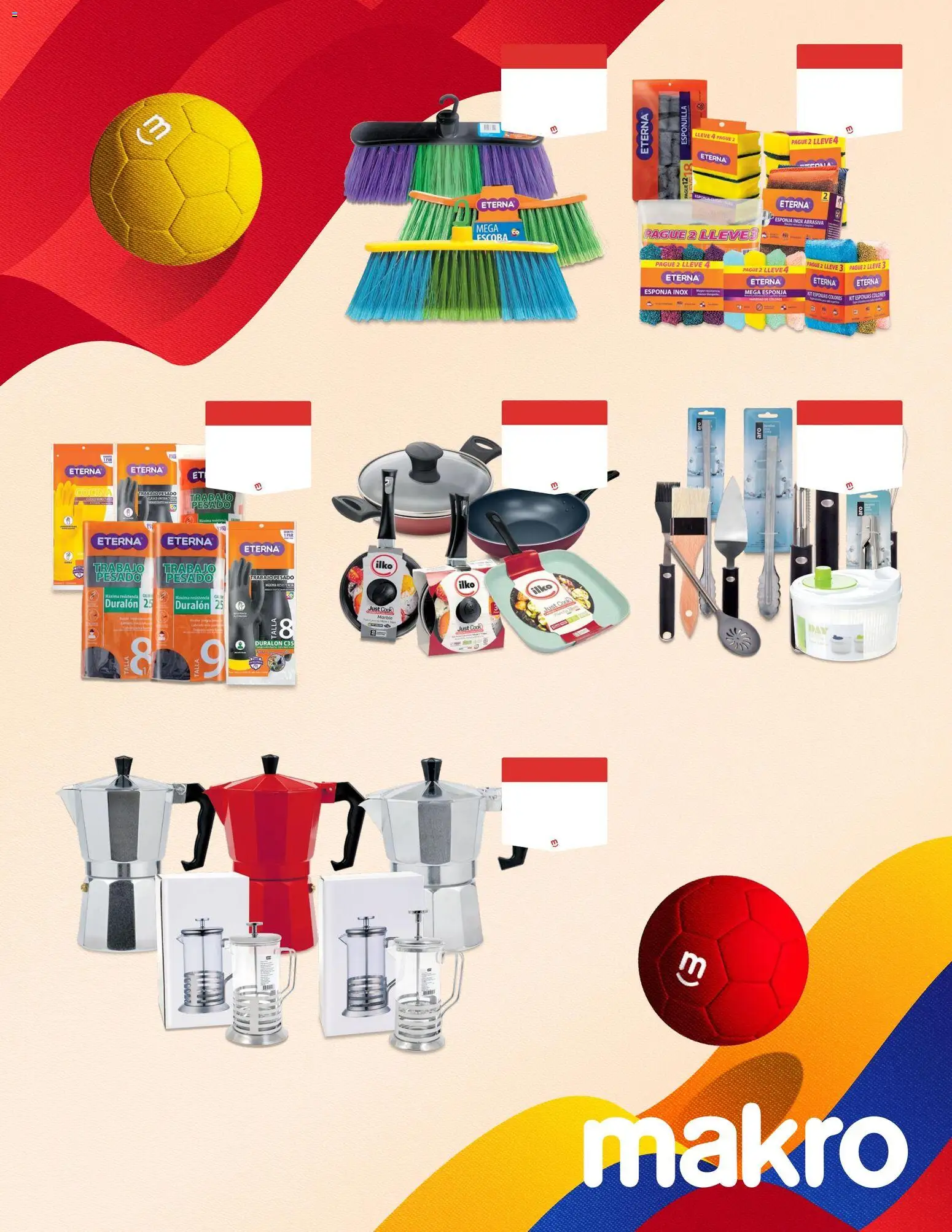 Makro revista - valida desde el 03/07/2026 | Página: 30 | Productos: Escoba, Esponja, Cocina