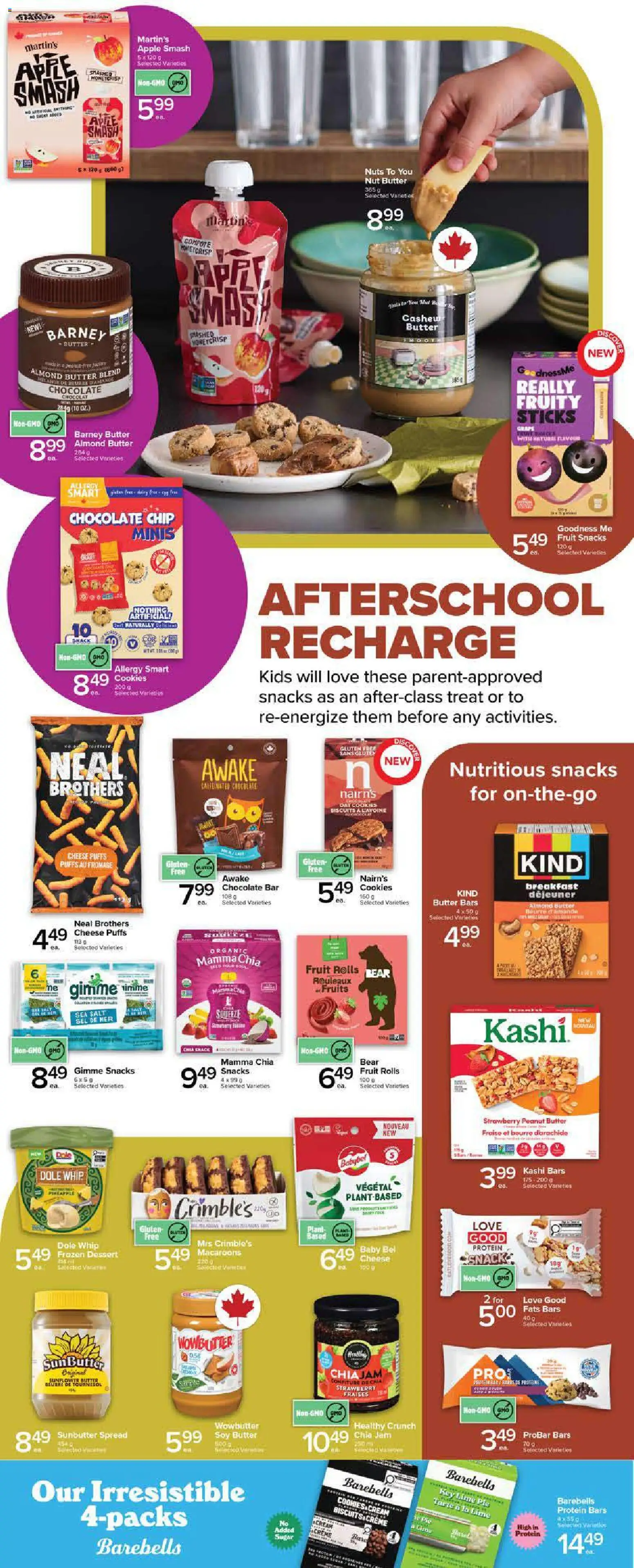 Metro flyer valid from Sep 10, 2026 | Page: 5 | Products: Sugar, Macaroons, Peanut butter, Spread
