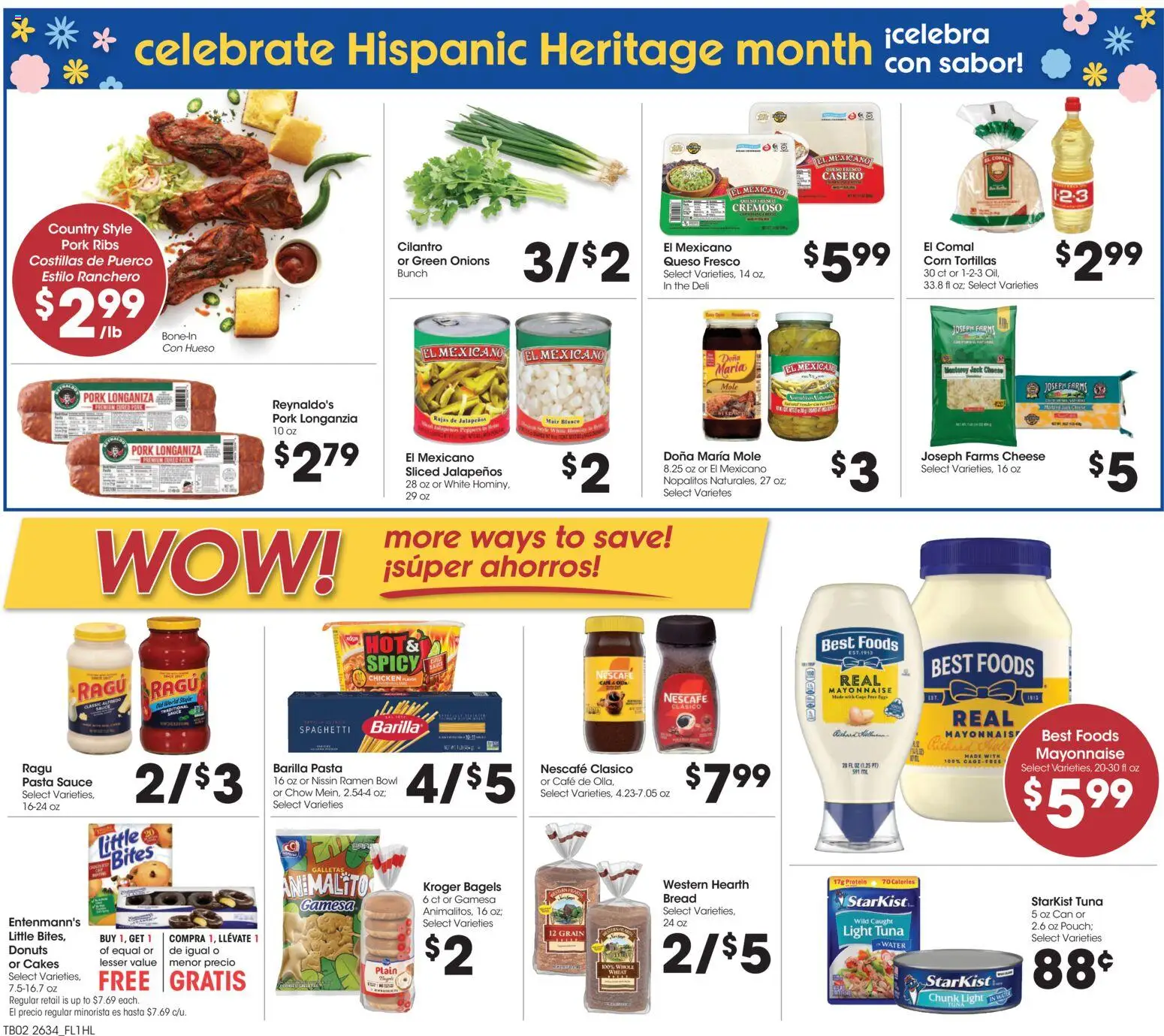 Food 4 Less Weekly Ad - valid from 09/23/2026 | Page: 3 | Products: Corn, Chicken, Protein, Barilla