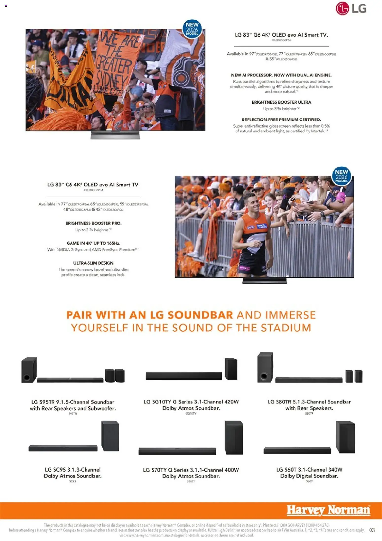 Harvey Norman catalogue - valid from 25/03/2026 | Page: 3 | Products: Accessories, Digital, Tv, Game