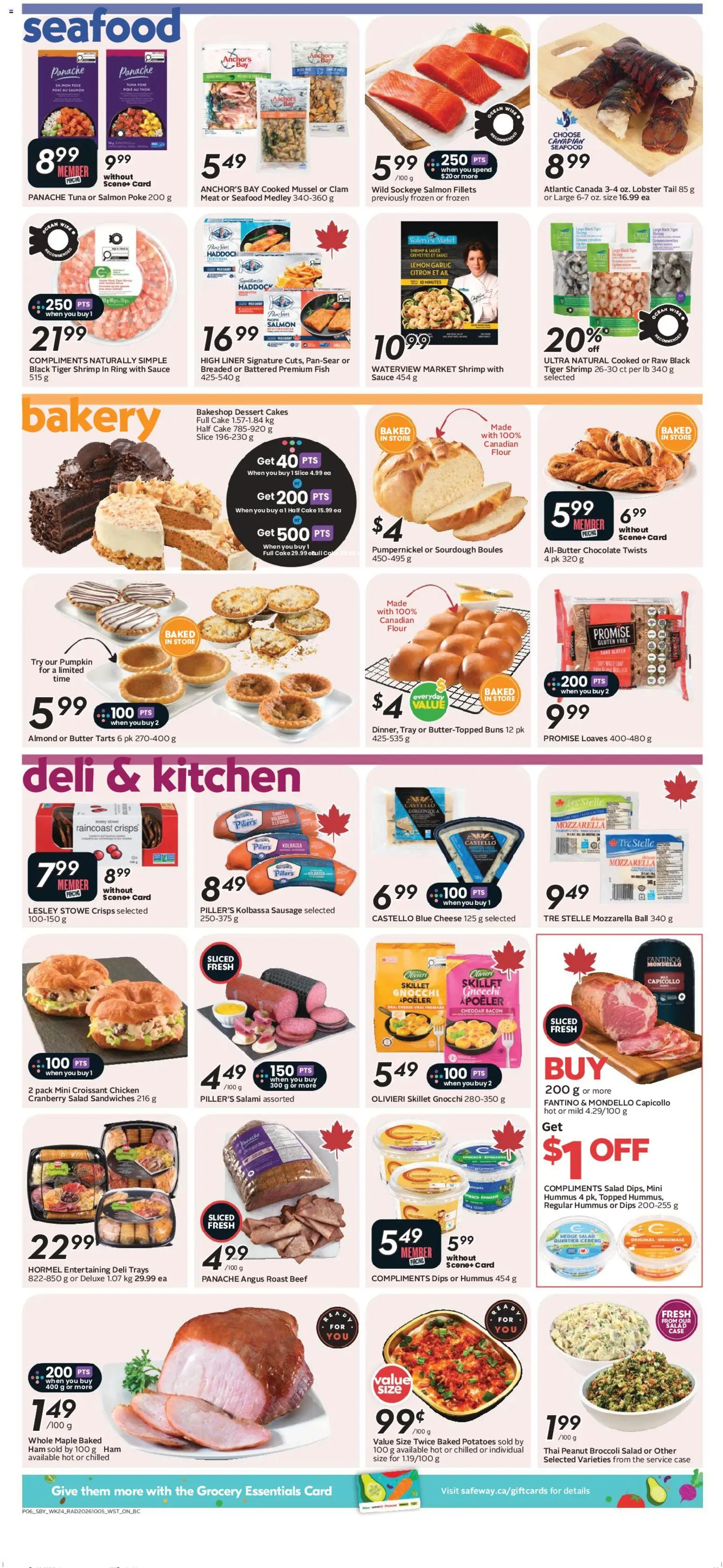 Safeway flyer valid from Oct 8, 2026 | Page: 8